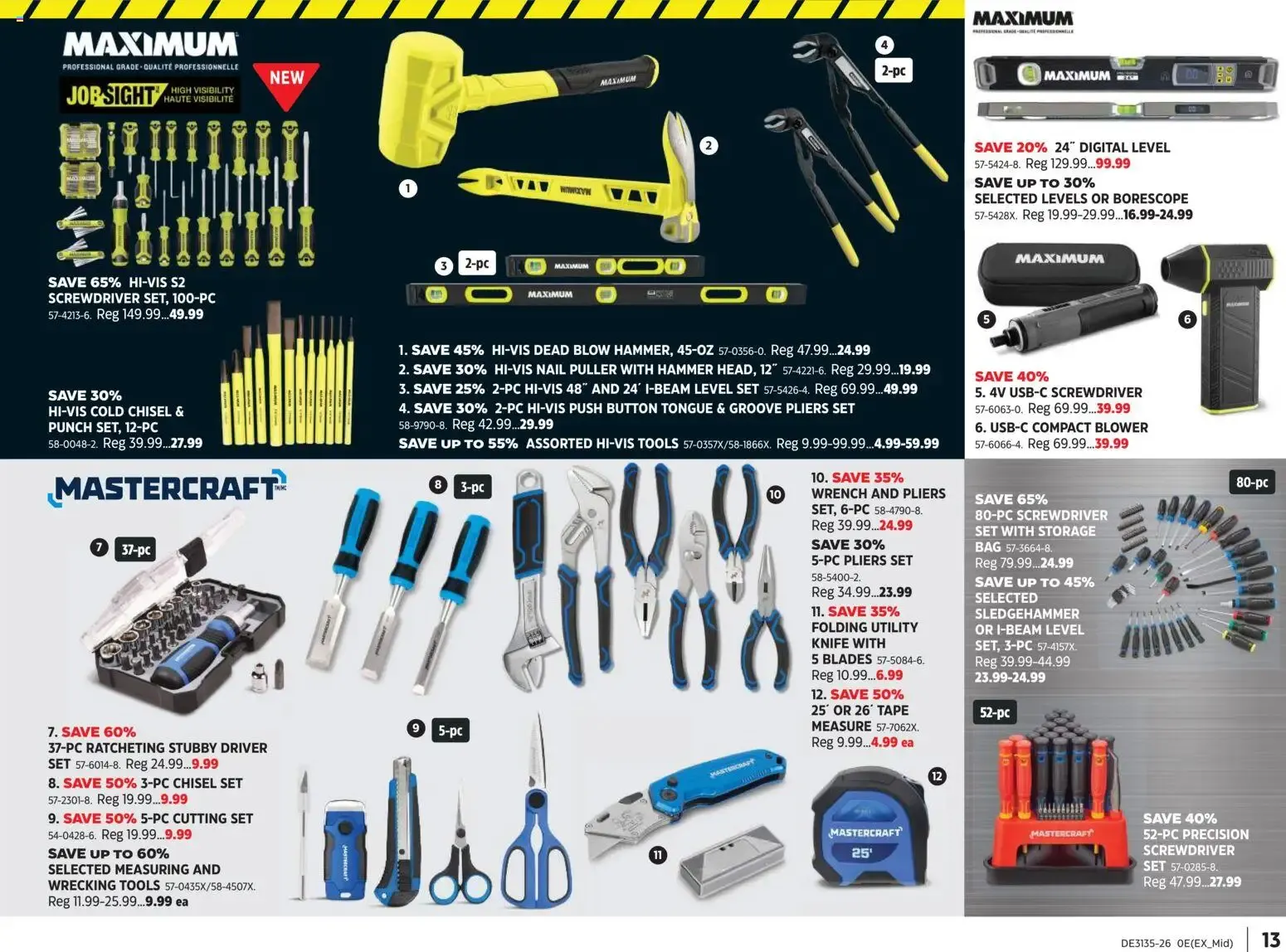 Canadian Tire flyer - The Ultimate Tool Guide from Aug 27, 2026 > weekly specials & deals from August 27 to September 16 2026 - flyer page 13