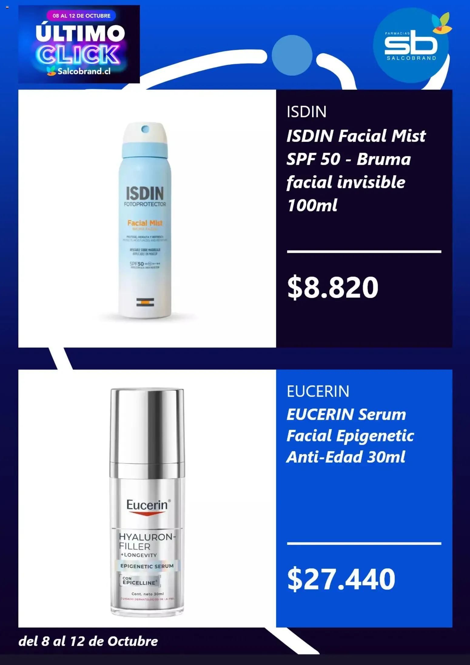 Catálogo de Salcobrand: Último Click en Dermocosmética 8 de octubre al 12 de octubre 2026 - Página 3