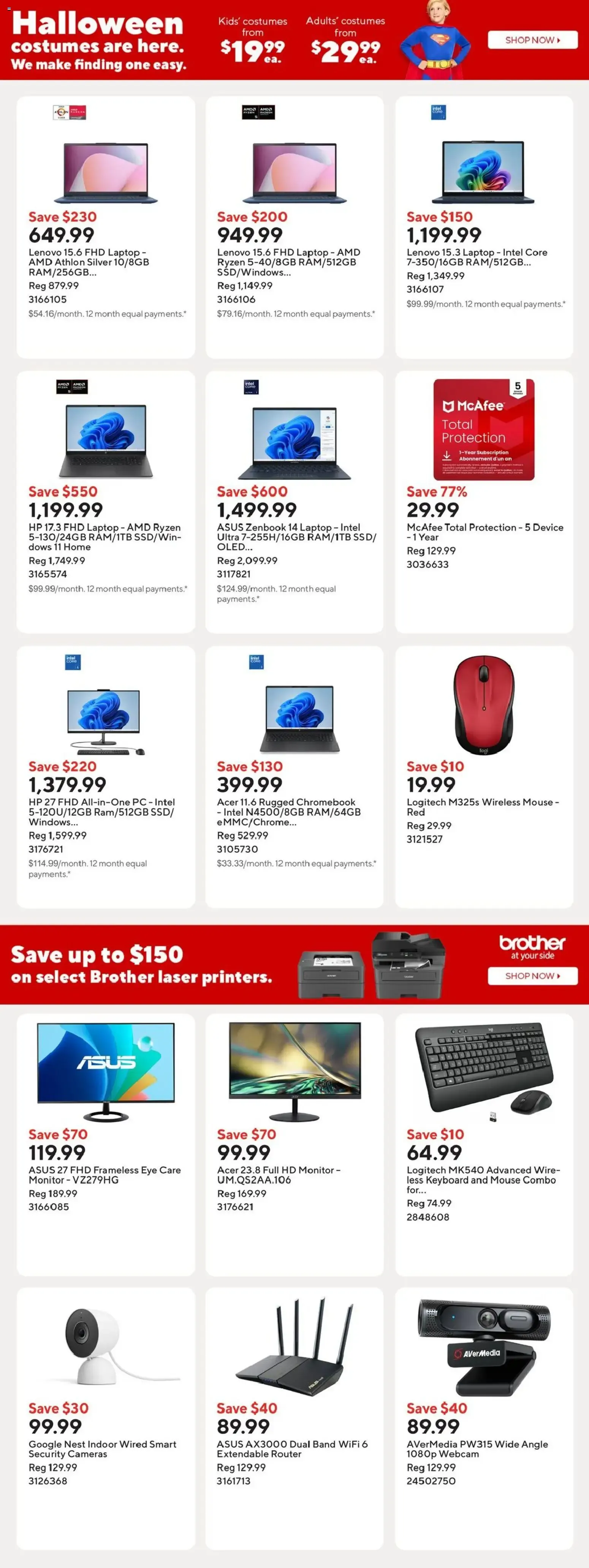 Staples Semi-annual Big Chair + Desk Event from October 16 to October 29 2026 - flyer page 5