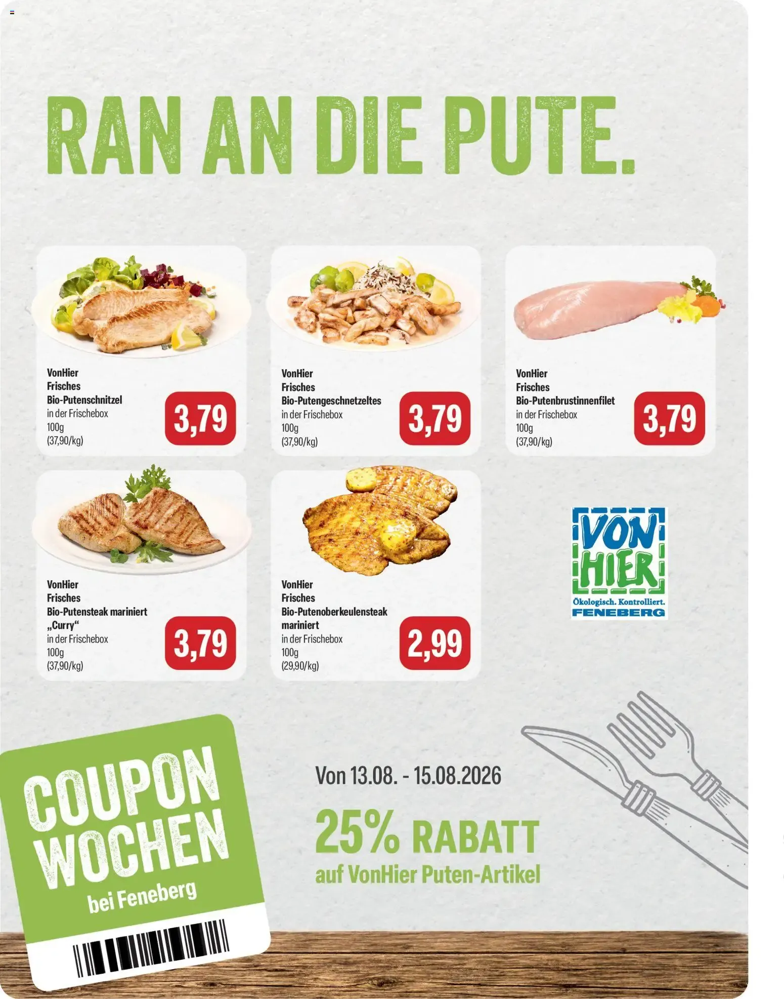 Feneberg Coupon Wochen von 10. August bis 15. August 2026 - Prospekt seite 4