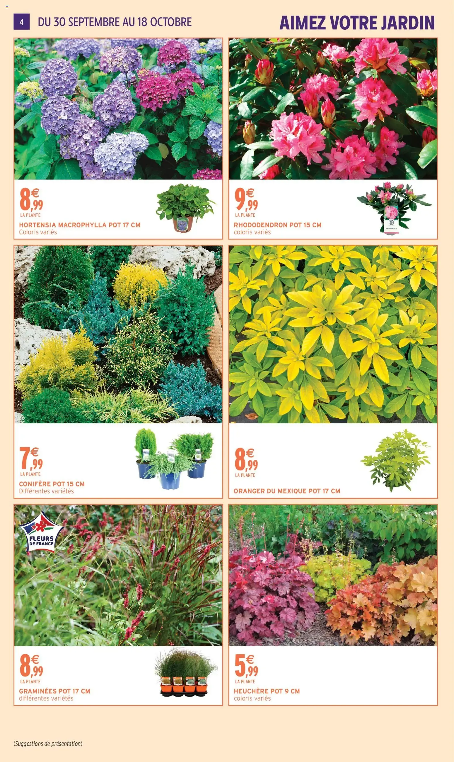 Intermarché - Aimez Votre Jardin du 29 septembre au 18 octobre 2026 - Catalogue page 4