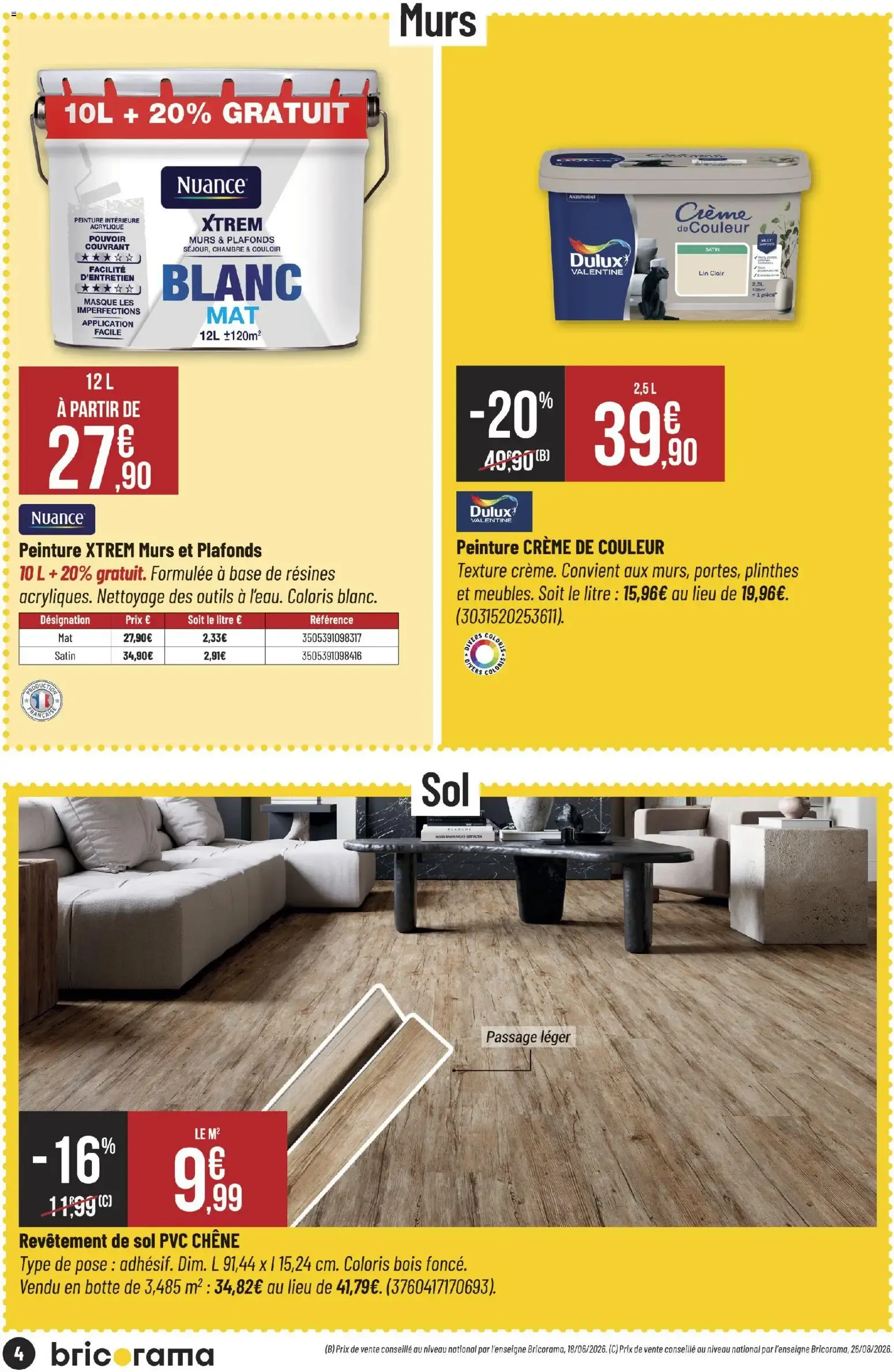 Bricorama catalogue à partir du 26/08/2026 - promo en ligne du 26 août au 6 septembre 2026 - Catalogue page 4