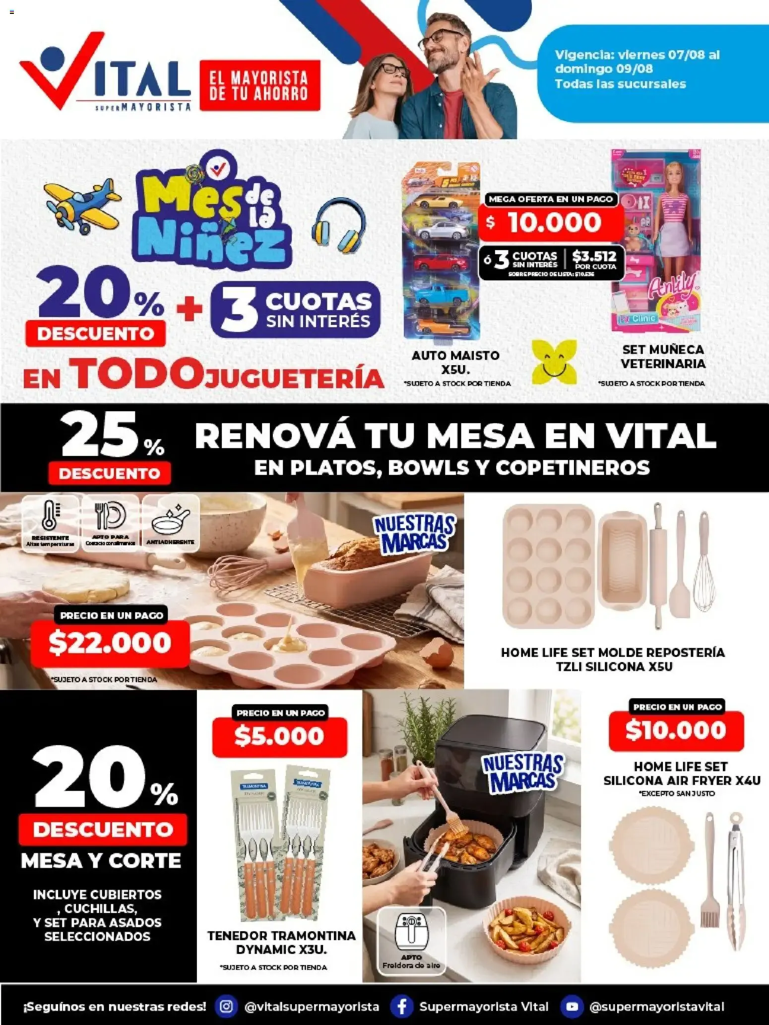 Ofertas de Vital Supermayorista - Ofertas de Fin de Semana en Salta 7 de agosto al 9 de agosto 2026 - Página 3 del catálogo