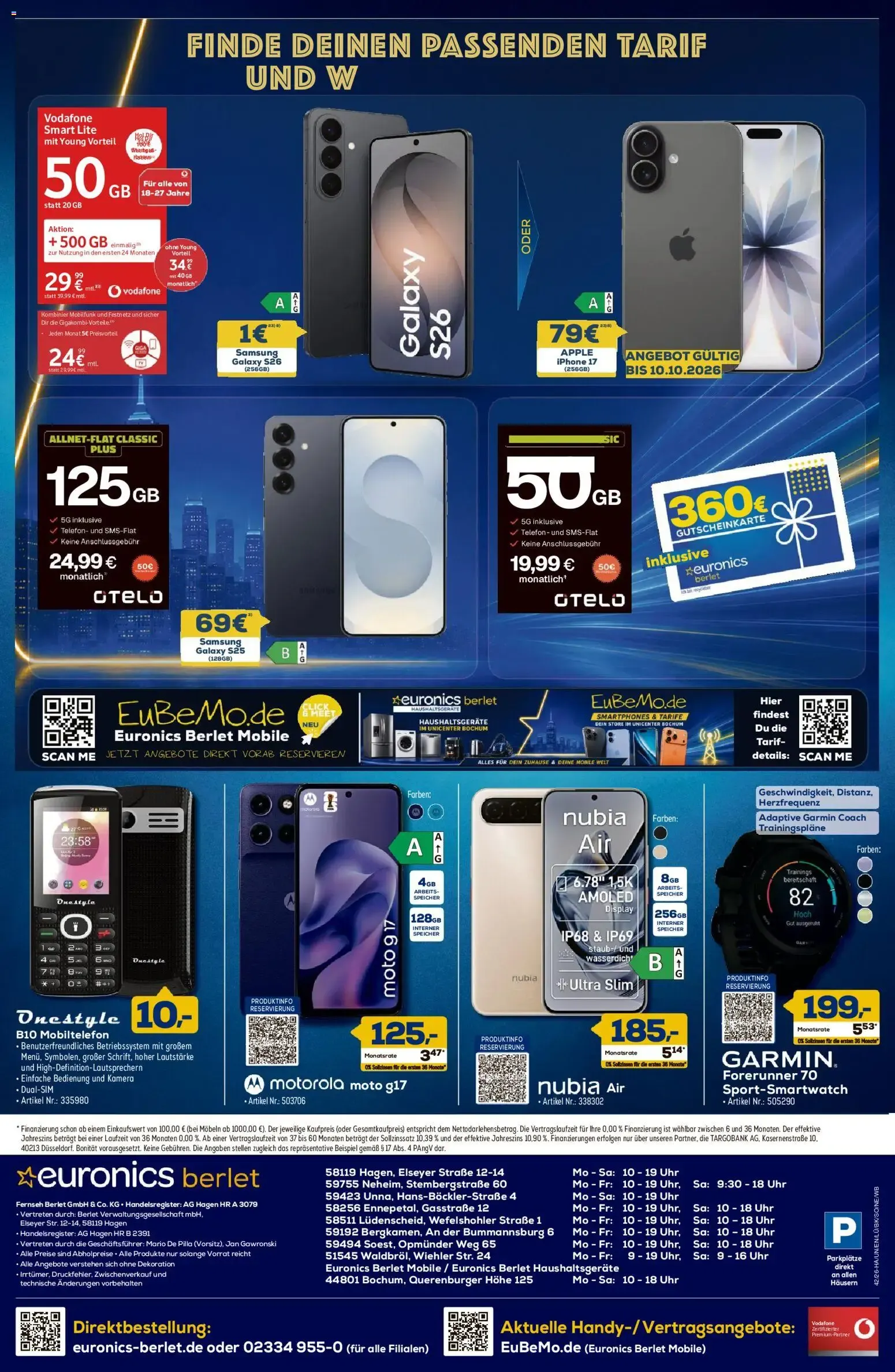 Euronics Prospekt (ab 08.10.2026) zum Blättern von 8. Oktober bis 14. Oktober 2026 - Prospekt seite 8