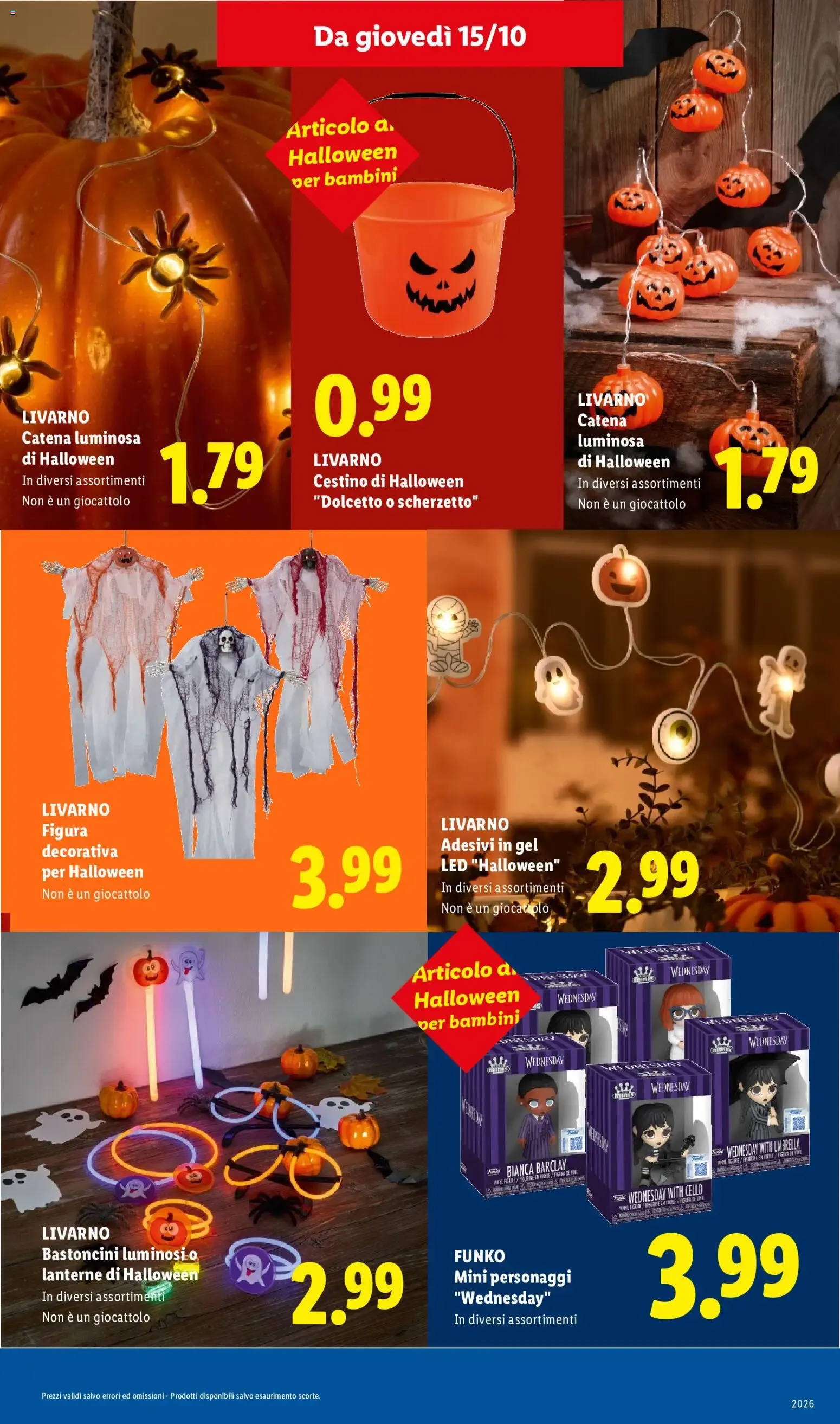 Da Lidl ogni brivido vale davvero. da 1 ottobre a 31 ottobre di 2026 - Pagina del volantino 15