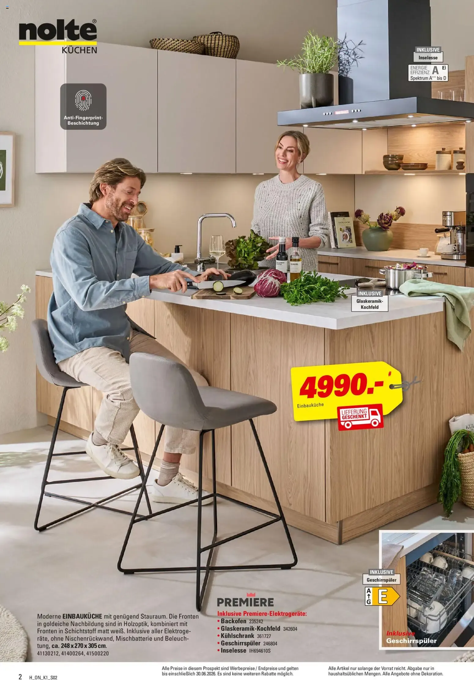 Höffner Küchen Spezial von 6. Mai bis 30. Juni 2026 - Prospekt seite 2