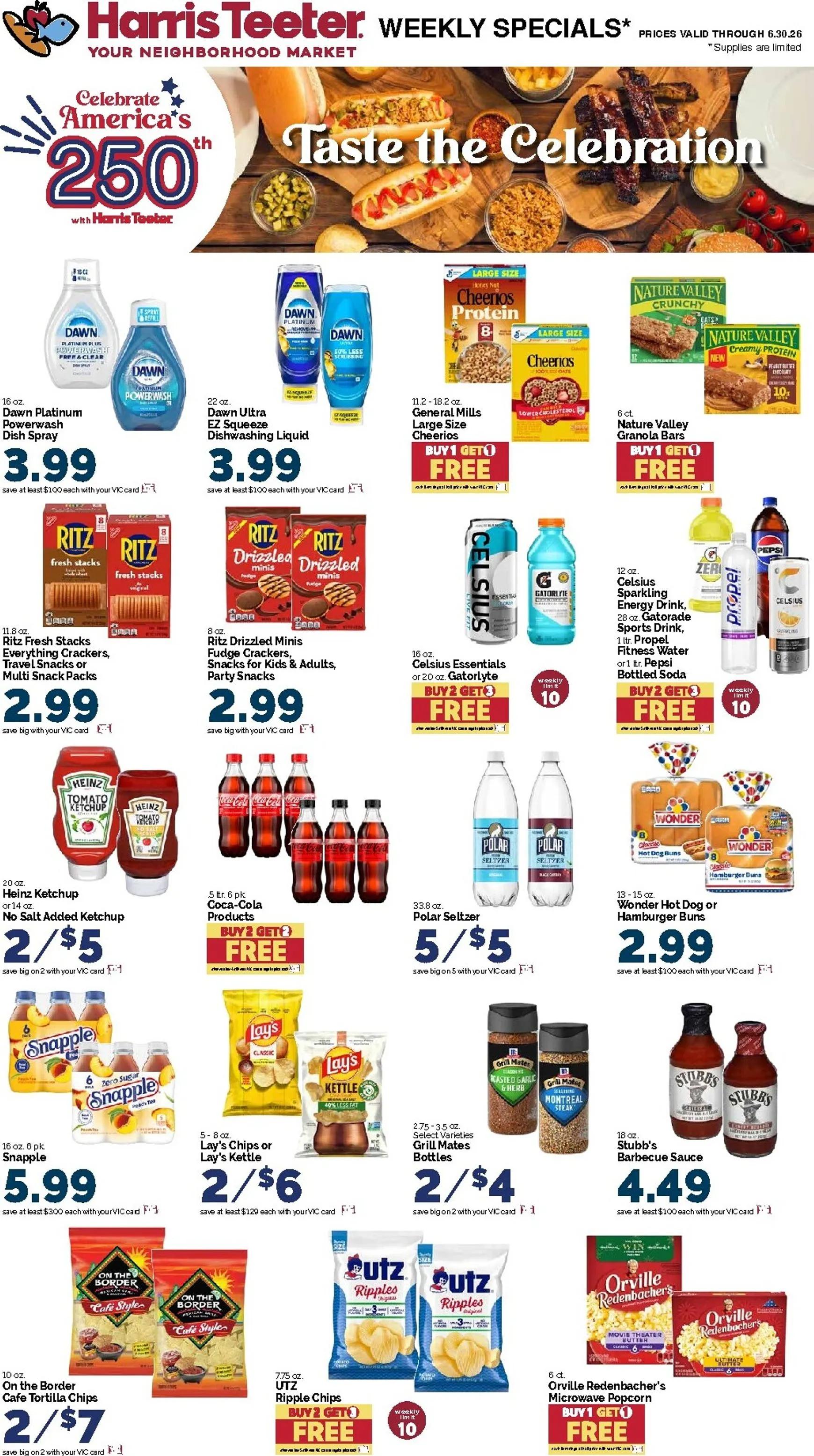 Weekly ad Current Harris Teeter leaflet valid from Wednesday 06/24/2026 to Tuesday 06/30/2026 from June 24 to June 30 2026 - Page 12