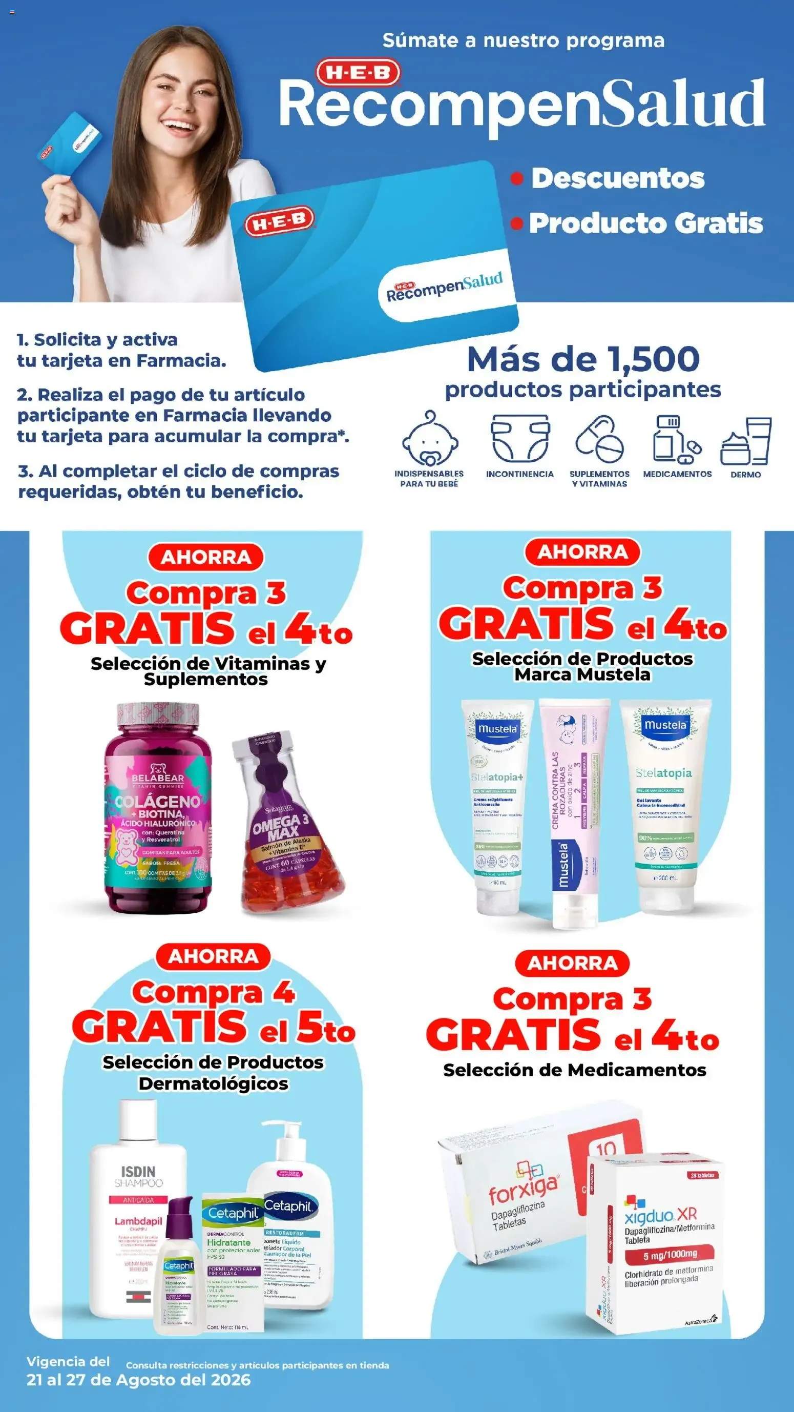Catálogo de H-E-B folleto Los precios hoy están bajos (21/08/2026 - 27/08/2026) - catálogo en línea 21 de agosto al 27 de agosto 2026 - Pagina 21