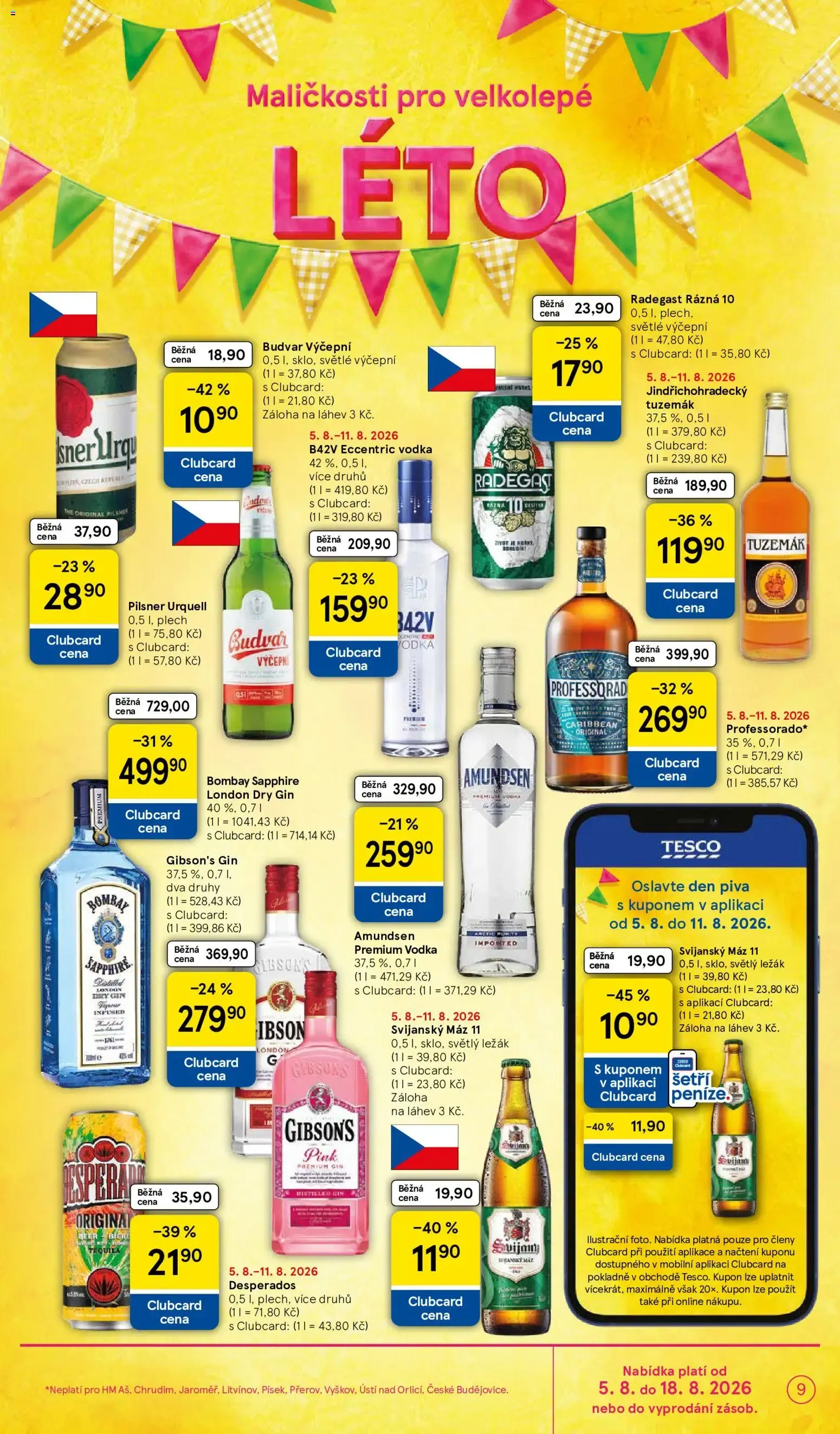 Tesco leták na tento + příští týden 05.08.2026 - 5. srpna 11. srpna 2026 - Page 9