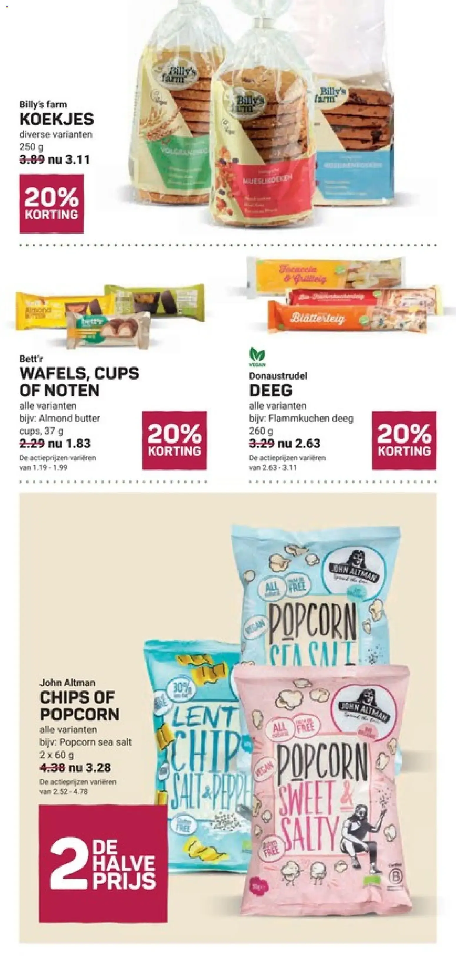 Ekoplaza: Luchtig & Krokant crackers van Le Pain des Fleurs - 2+1 GRATIS van 23 september tot 29 september 2026 - Folder pagina 6