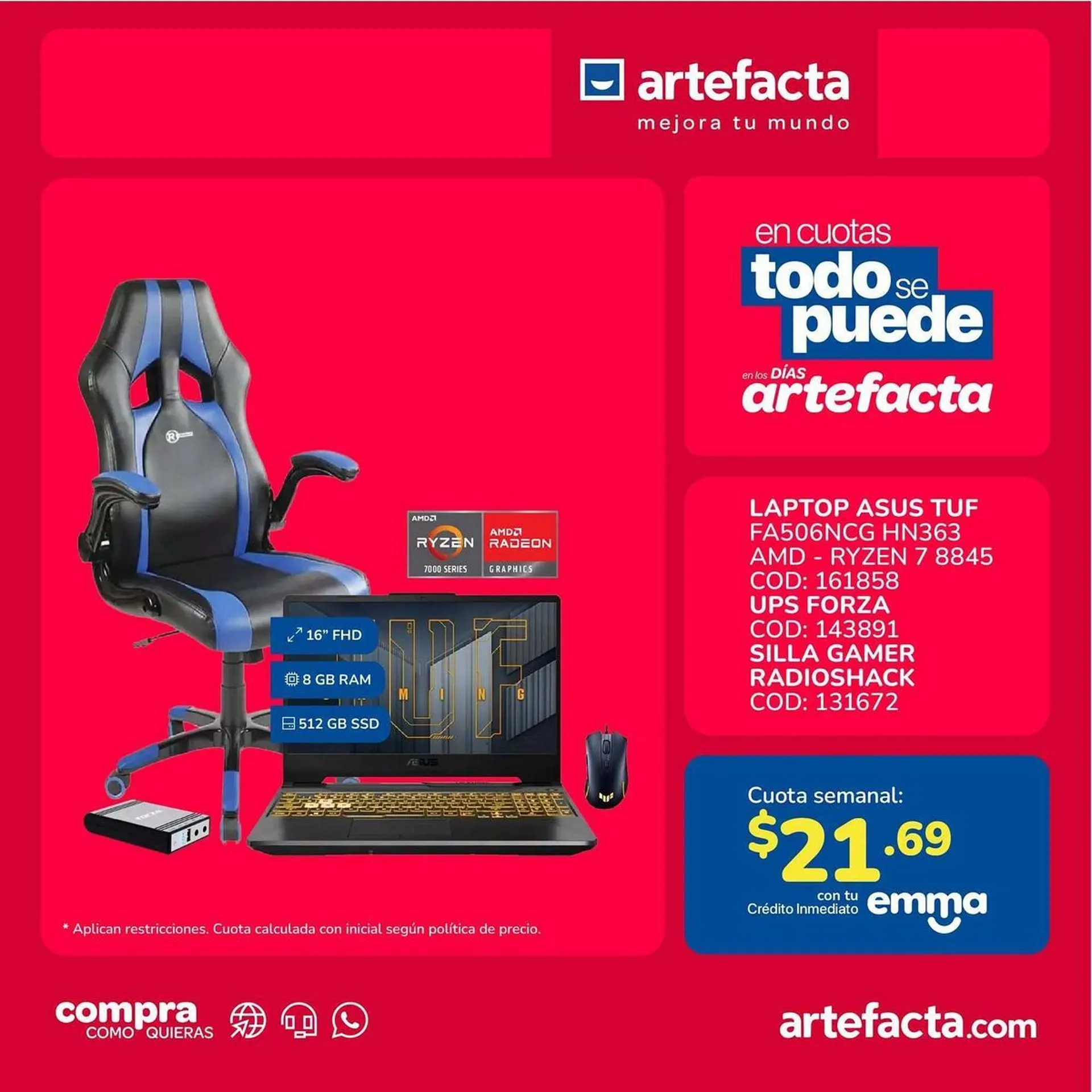 Catalogo de Catálogo Artefacta 18 de octubre al 2 de noviembre 2026 - Pag 6