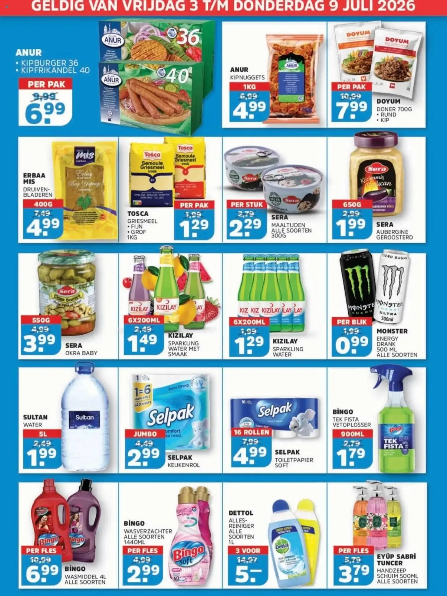 Sahan Supermarkten Folder van 3 juli tot 9 juli 2026 - Folder pagina 2