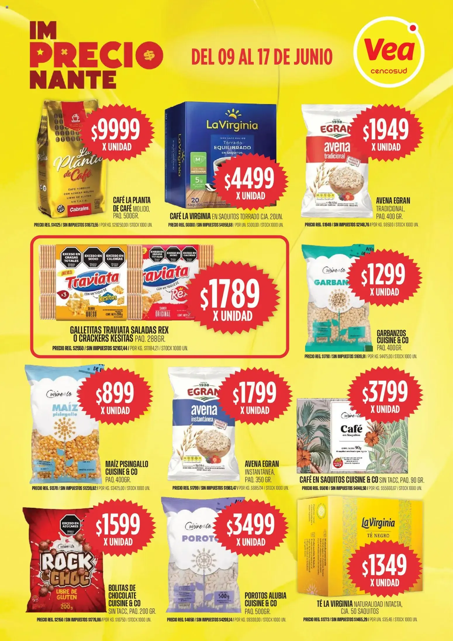 Ofertas de Vea - Volante imPRECIOnante Córdoba del 09/06/2026 - 17/06/2026 9 de junio al 17 de junio 2026 - Página 4 del catálogo