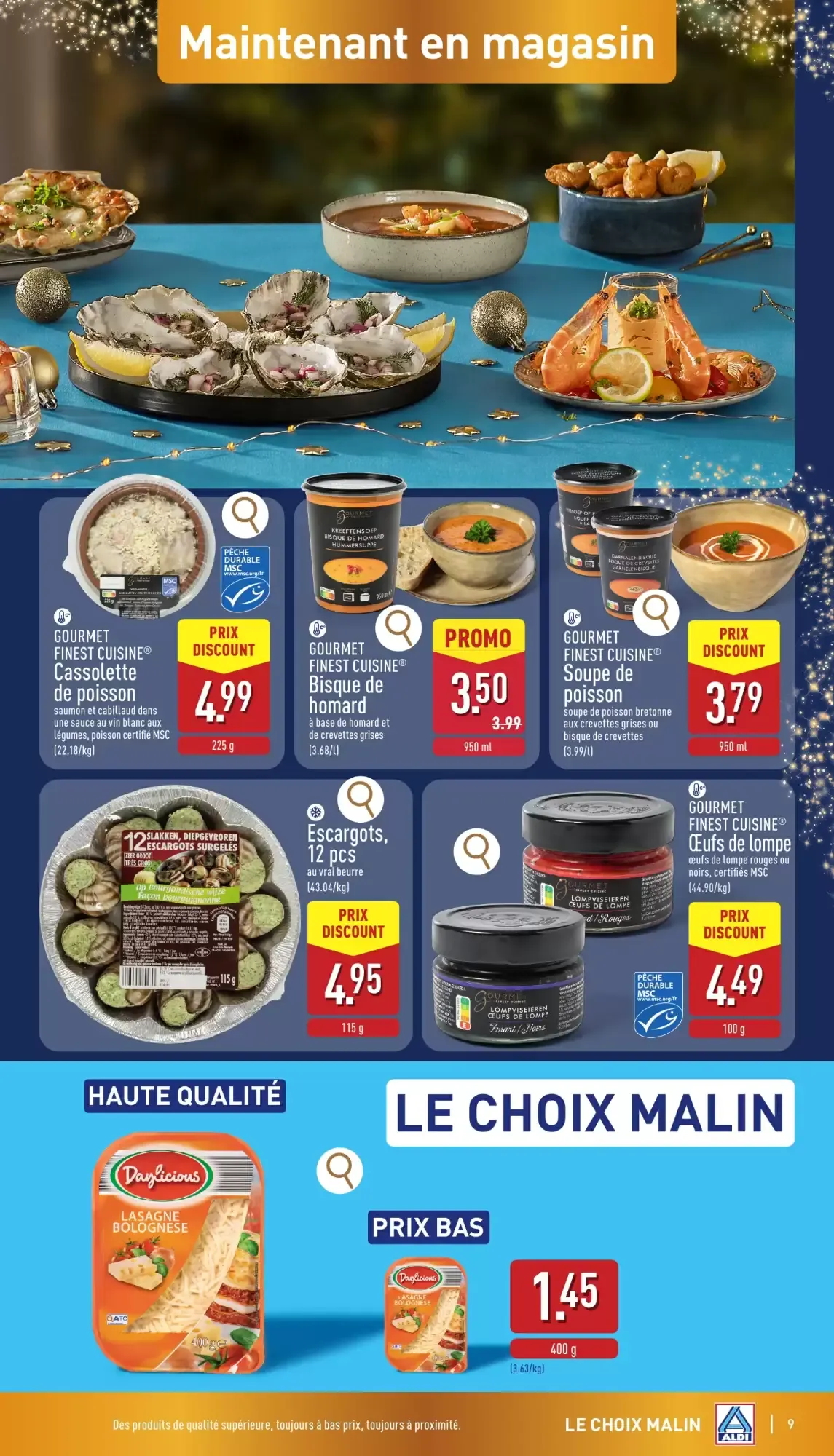 ALDI Dépliant du lun. 02/11 au sam. 07/11 inclus van 2 november tot 7 november 2026 - folder pagina 9