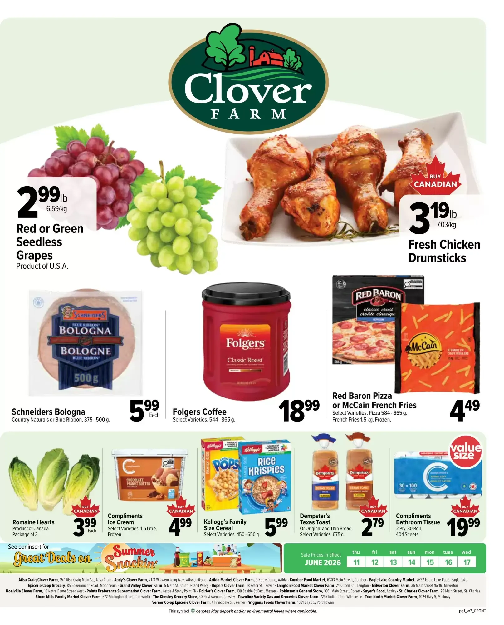 Clover Farm flyer week 24