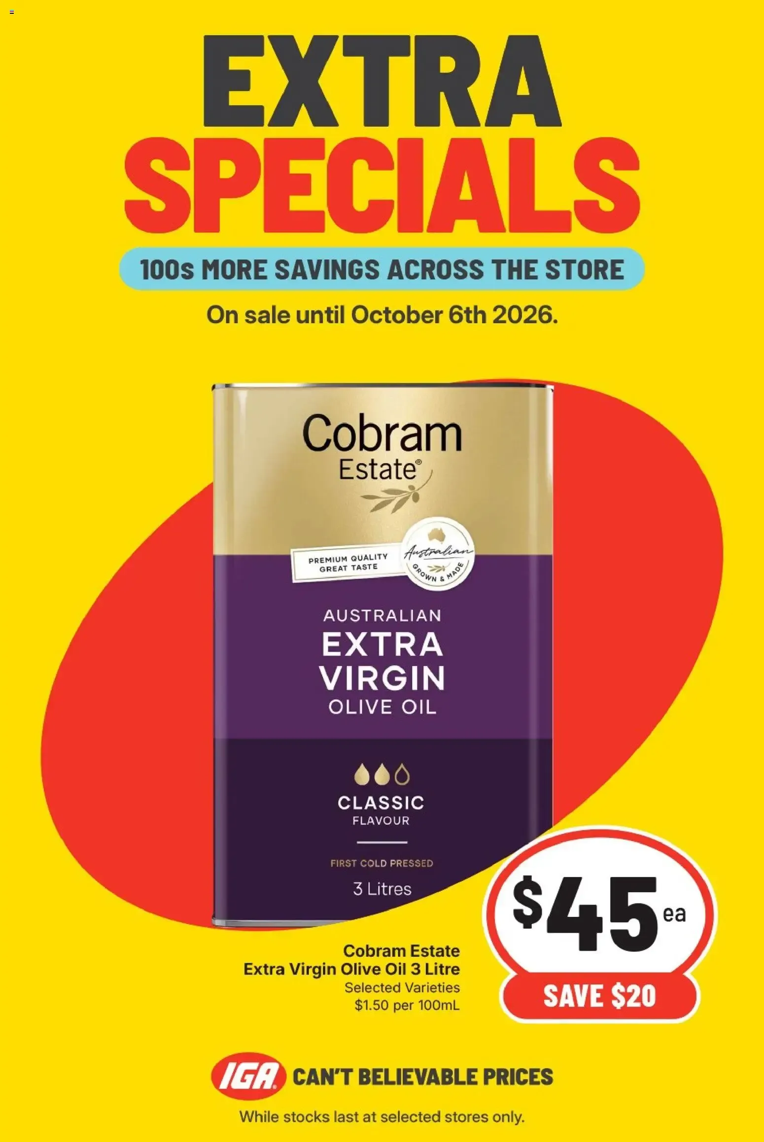 EXTRA SPECIALS - Catalogue valid from 30 September to 6 October 2026 - page 3