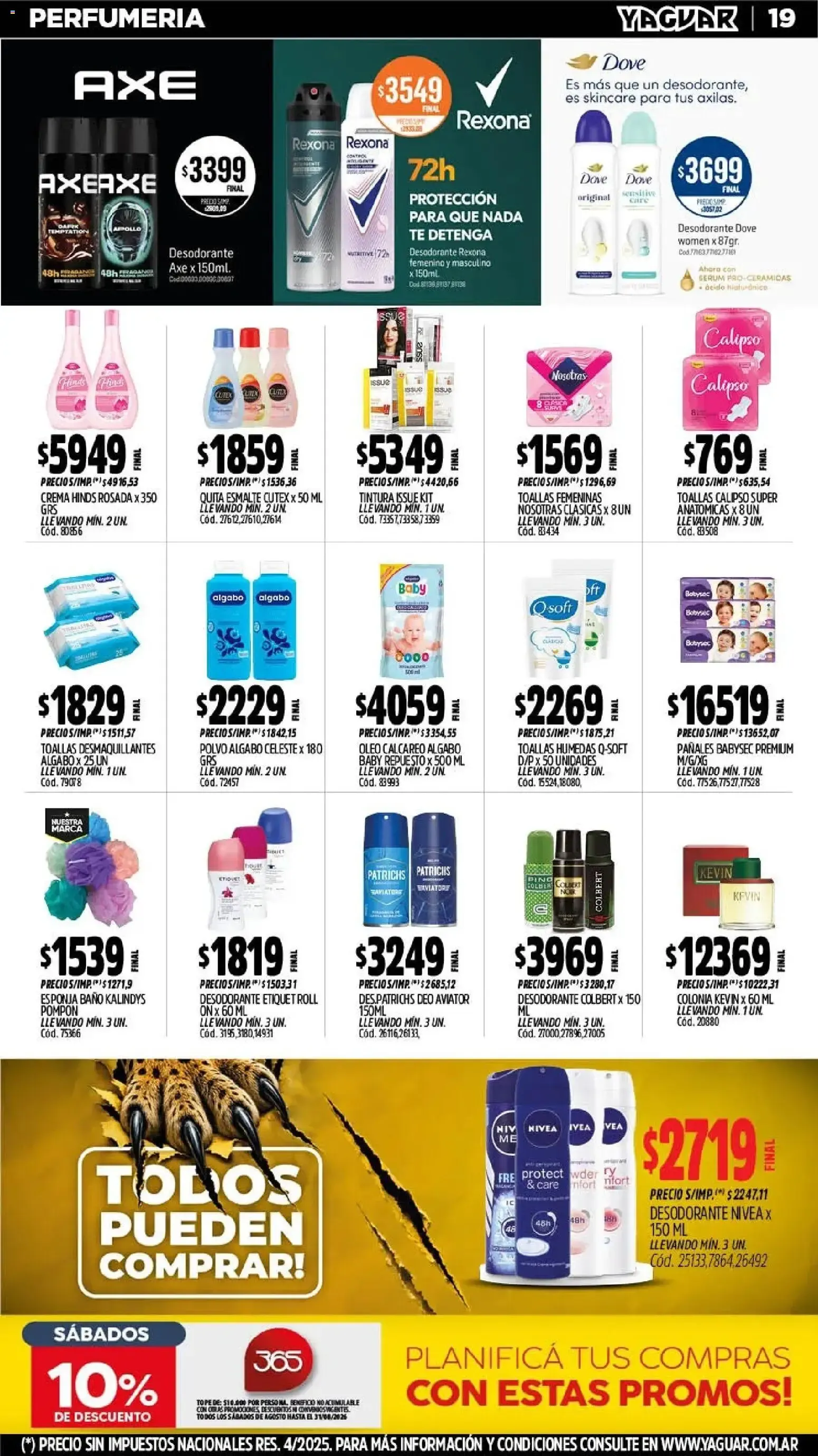 Ofertas de Yaguar - Oferta Semanal Córdoba del 03/08/2026 - 09/08/2026 3 de agosto al 9 de agosto 2026 - Página 20 del catálogo