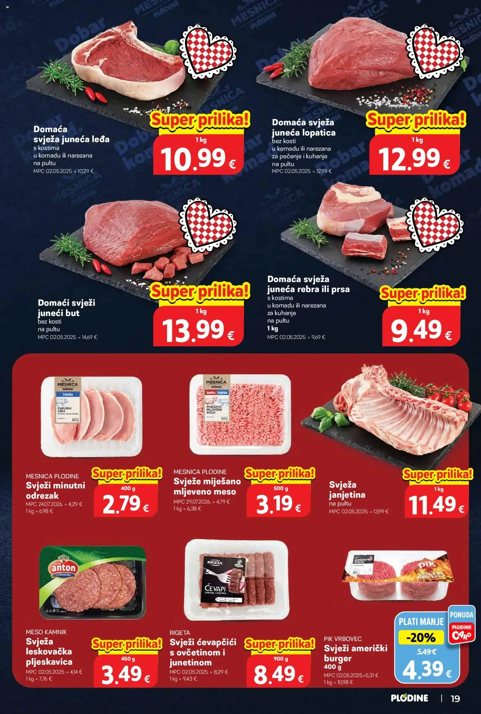 Katalog Plodine Katalog novi od 14.10.2026 na listanje > letak digitalni od 14. listopada do 20. listopada 2026. - Pregled Stranica 19