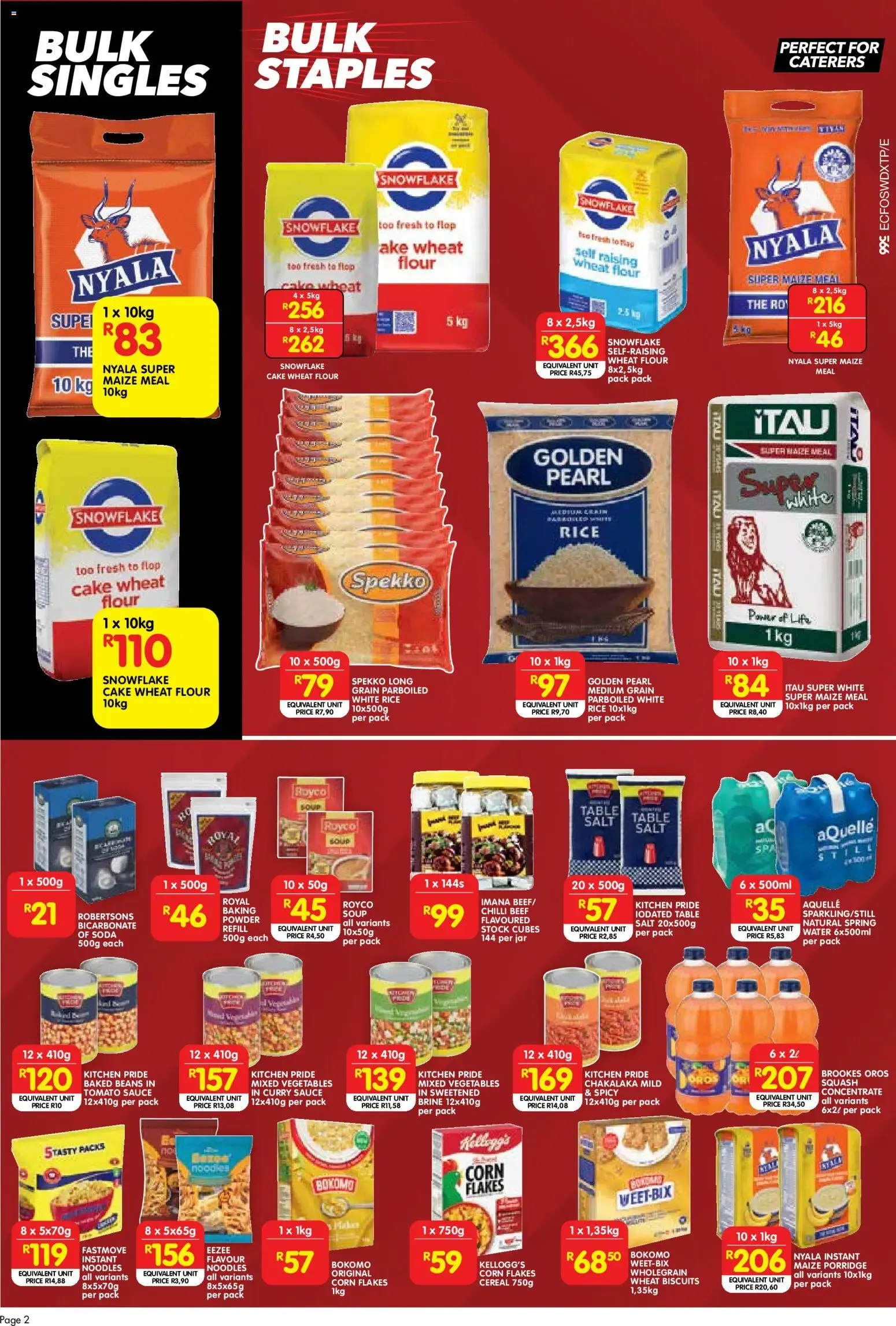 Shoprite - Cash & Carry Deal Dash Durban & Mount Frere (03/08/2026 - 10/08/2026) → Online Catalogue from 3 August to 10 August 2026 - Catalogue Page 2