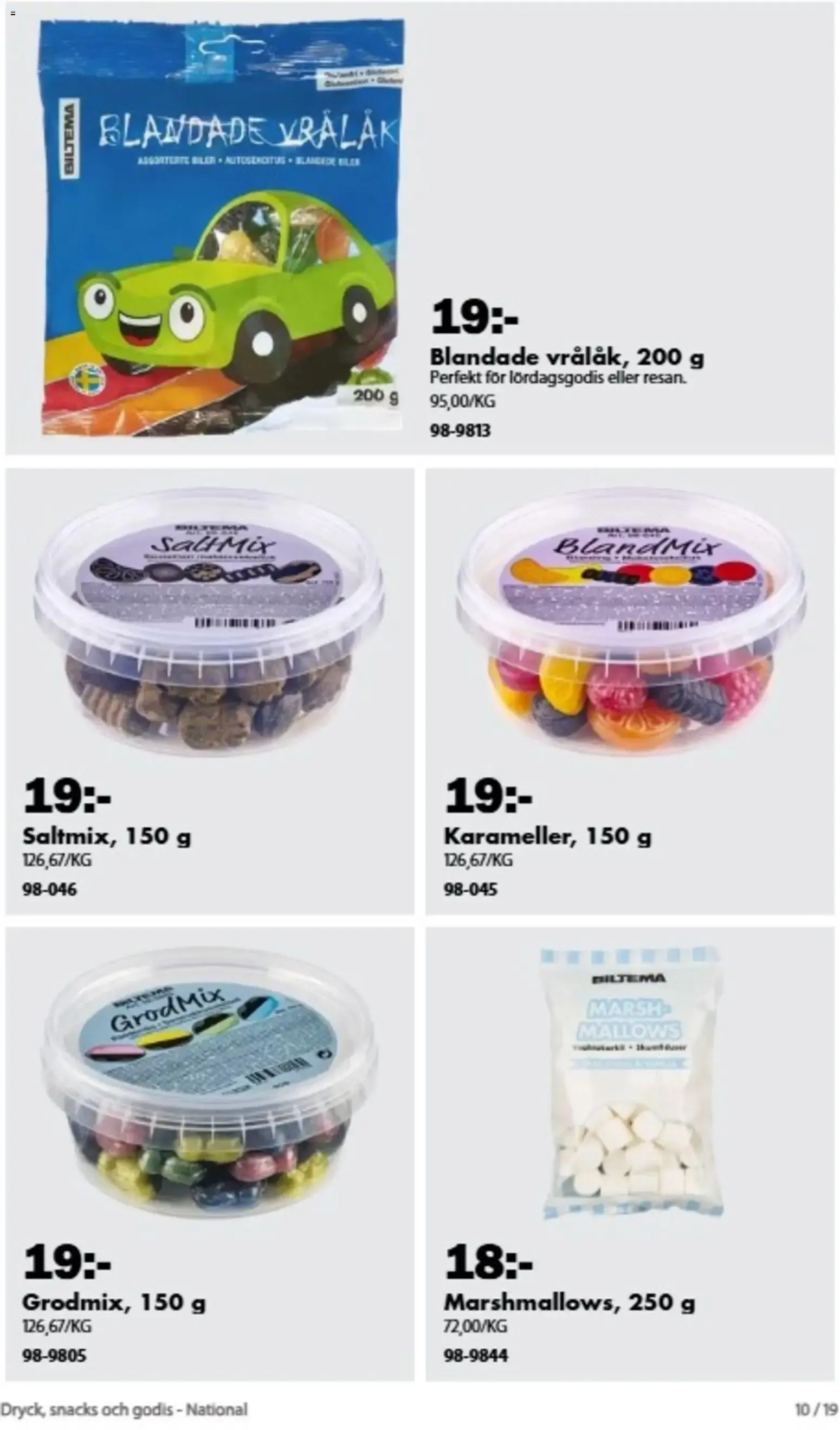 Biltema: Allt för helgmyset! från 21 augusti till 31 december 2026 - Reklamblad sidor 9