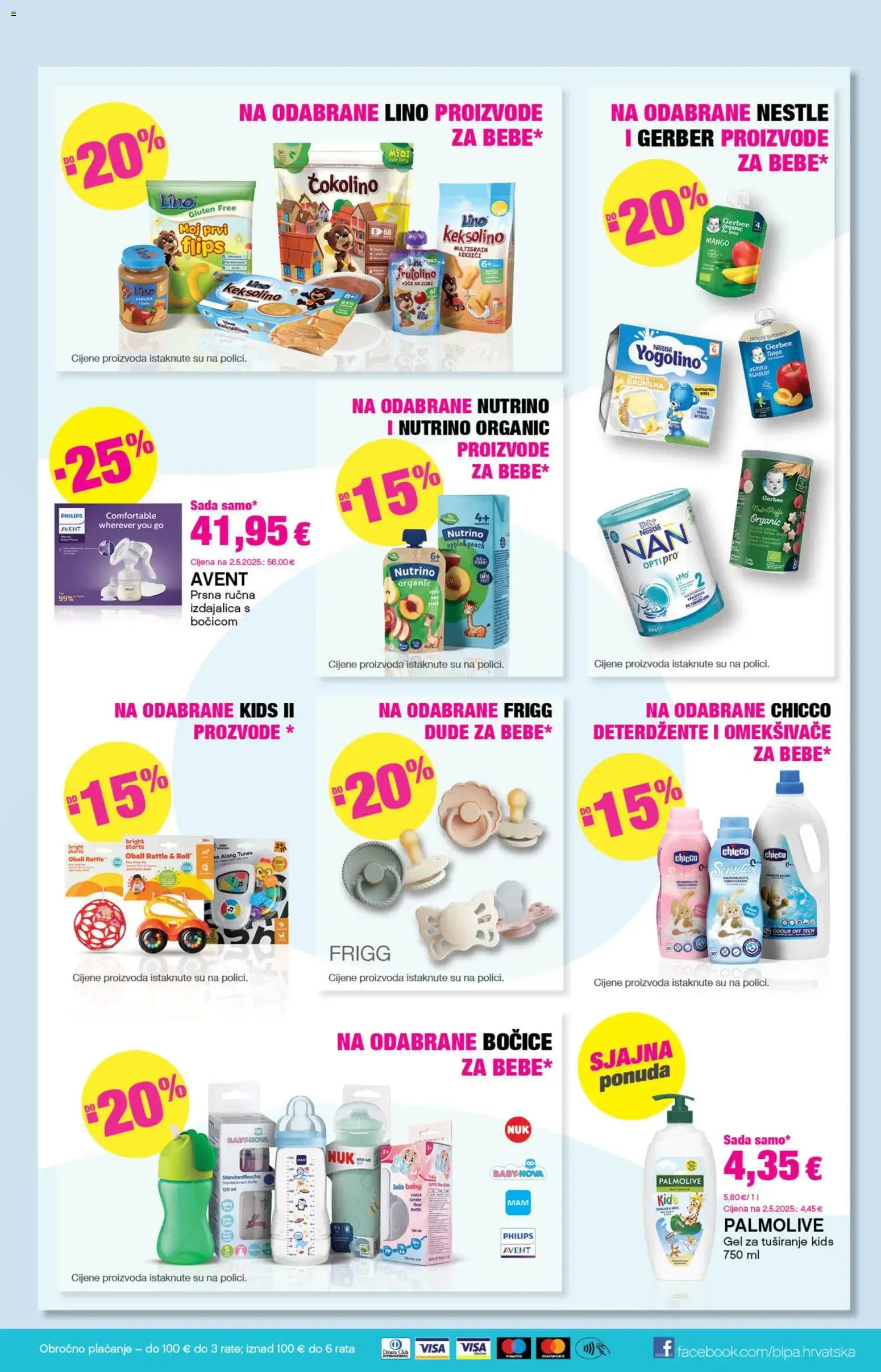 Katalog Sjajan izbor i tebi i bebi od 15. listopada do 28. listopada 2026. - Pregled Stranica 19