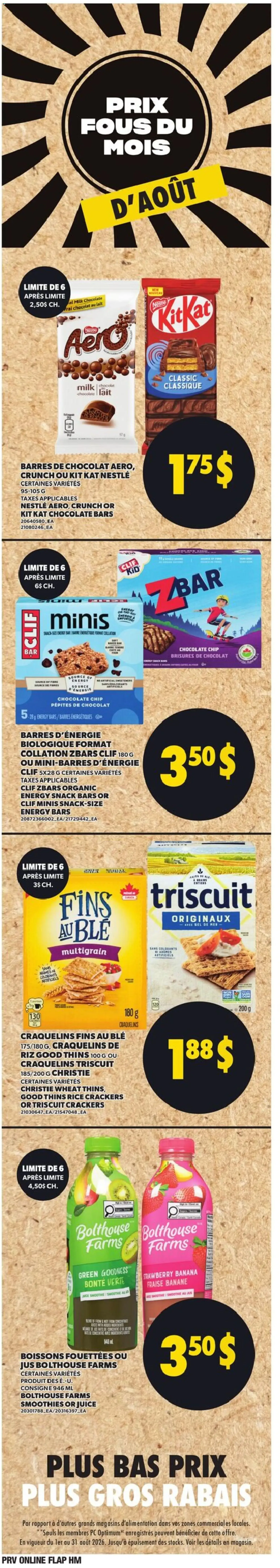 Provigo weekly flyer / circulaire from Aug 27, 2026 > weekly specials & deals from August 27 to September 2 2026 - flyer page 11