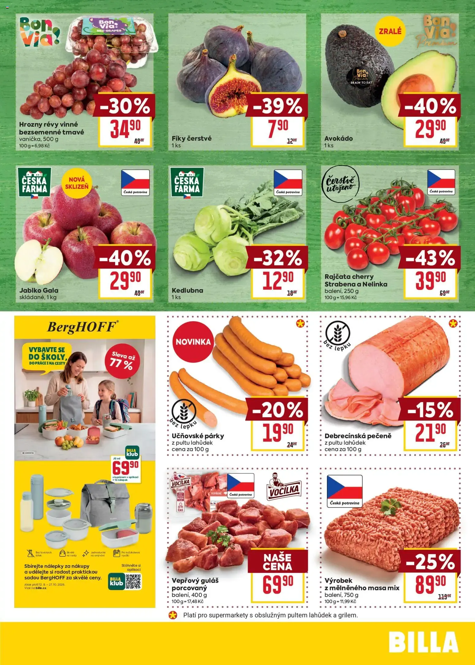 Billa leták od 30.09.2026 + Akce příští týden - 30. září 6. října 2026 - Page 3