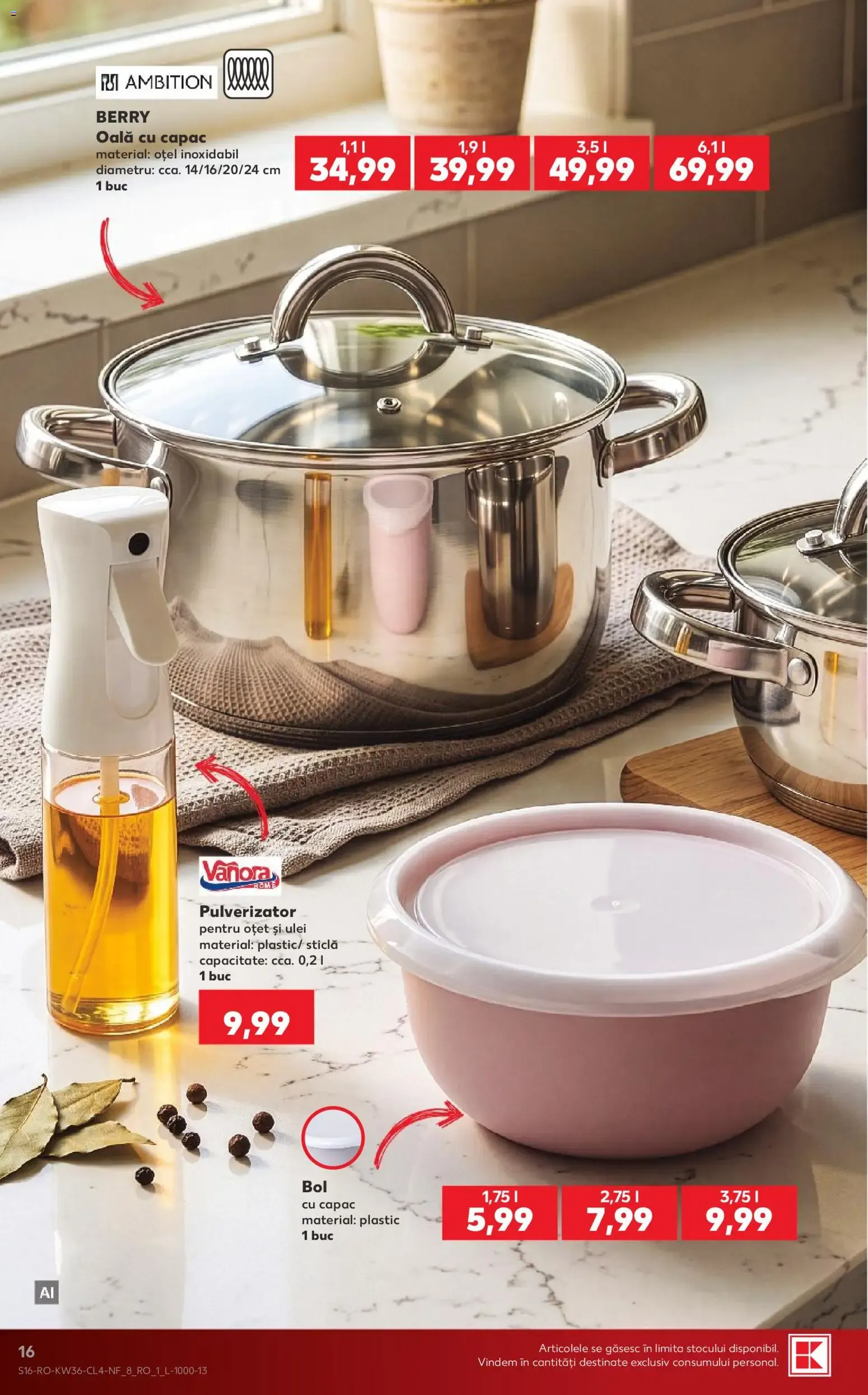 Catalog Kaufland Catalog Nonfood 02.09.2026 - Revista si Oferta de la 2 septembrie până la 8 septembrie 2026 - Revista Pagina 16