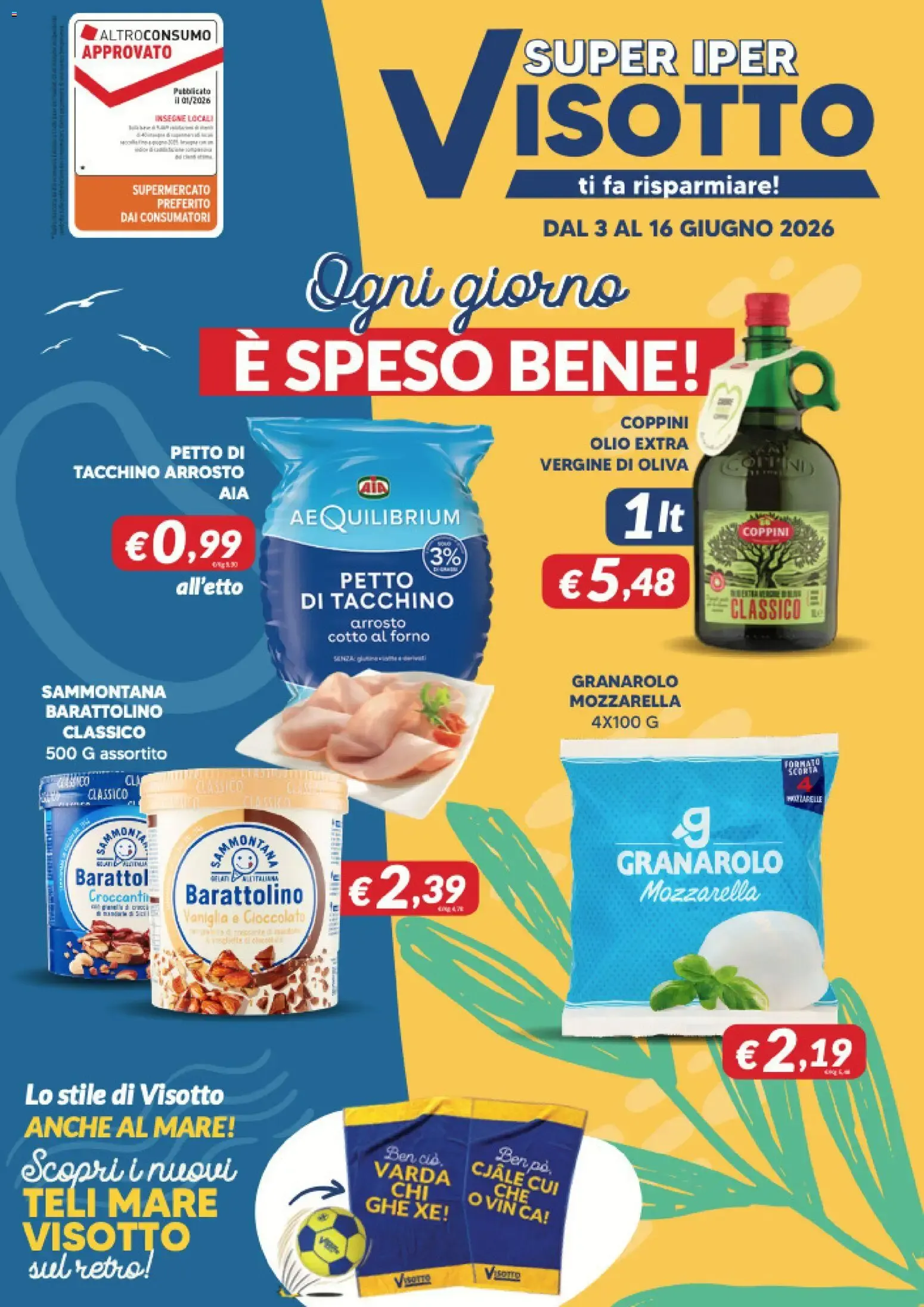 Visotto volantino dal 03/06/2026 - online Offerte da 3 giugno a 16 giugno di 2026 - Pagina del volantino 1
