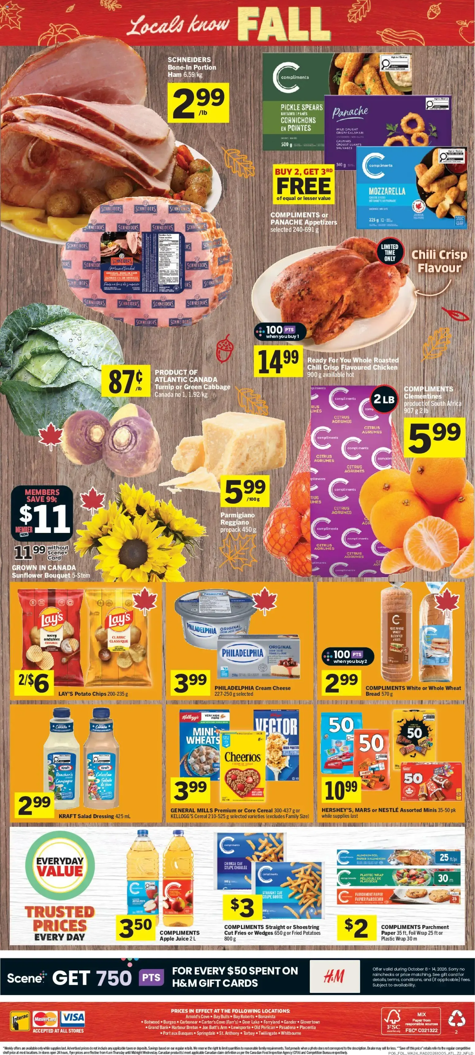 Foodland Happy Thanksgiving Weekly Flyer from October 8 to October 14 2026 - flyer page 2