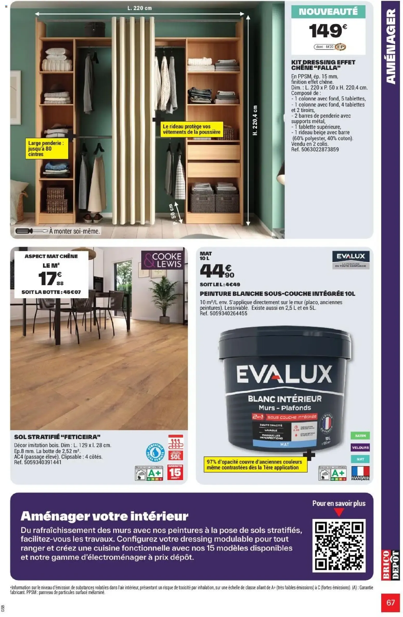 L'OFFICIEL DU BRICOLAGE - Automne du 17 septembre au 1 octobre 2026 - Catalogue page 67