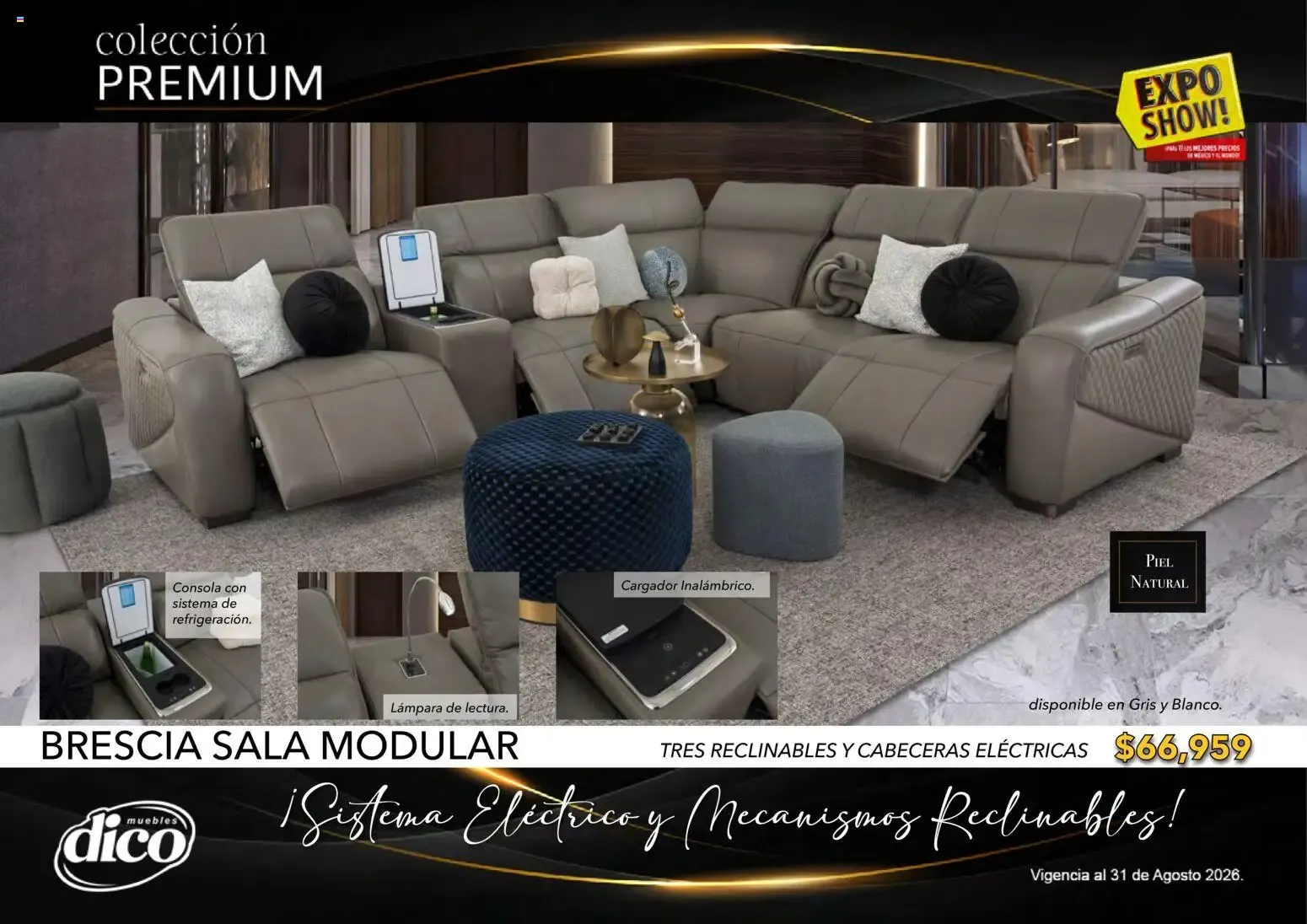Catálogo de Muebles Dico Catálogo: Colección Premium y Expo Show! 1 de agosto al 31 de agosto 2026 - Pagina 23