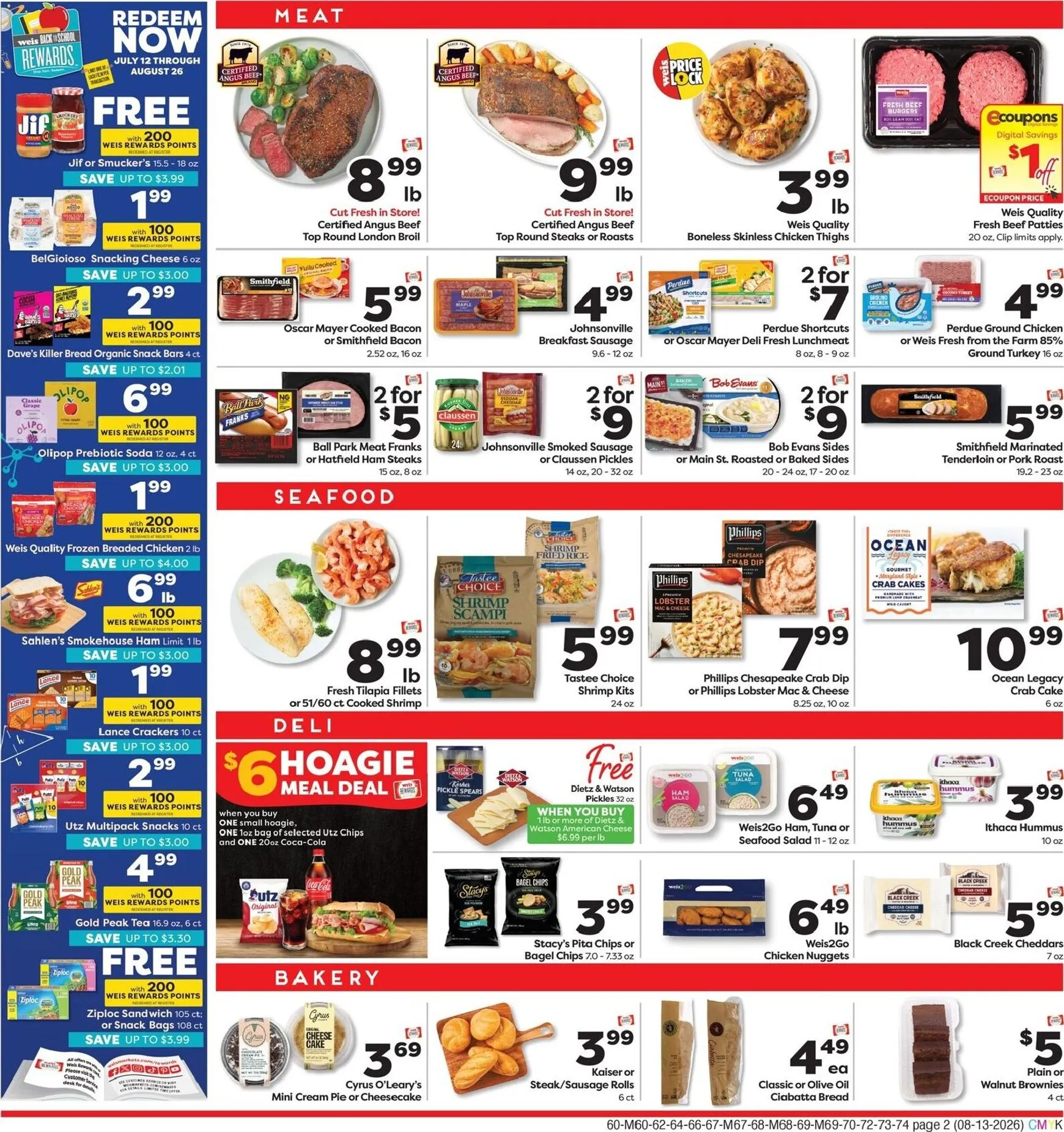 Weekly ad Weis Price Lock: Extended Savings on 1,000's of items from August 13 to September 9 2026 - Page 5