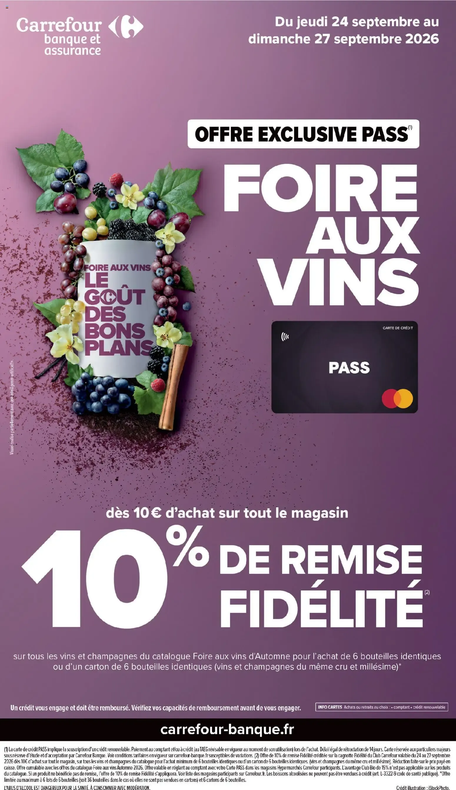 Carrefour Foire aux vins d automne à partir du 21/09/2026 - promo en ligne du 21 septembre au 5 octobre 2026 - Catalogue page 3