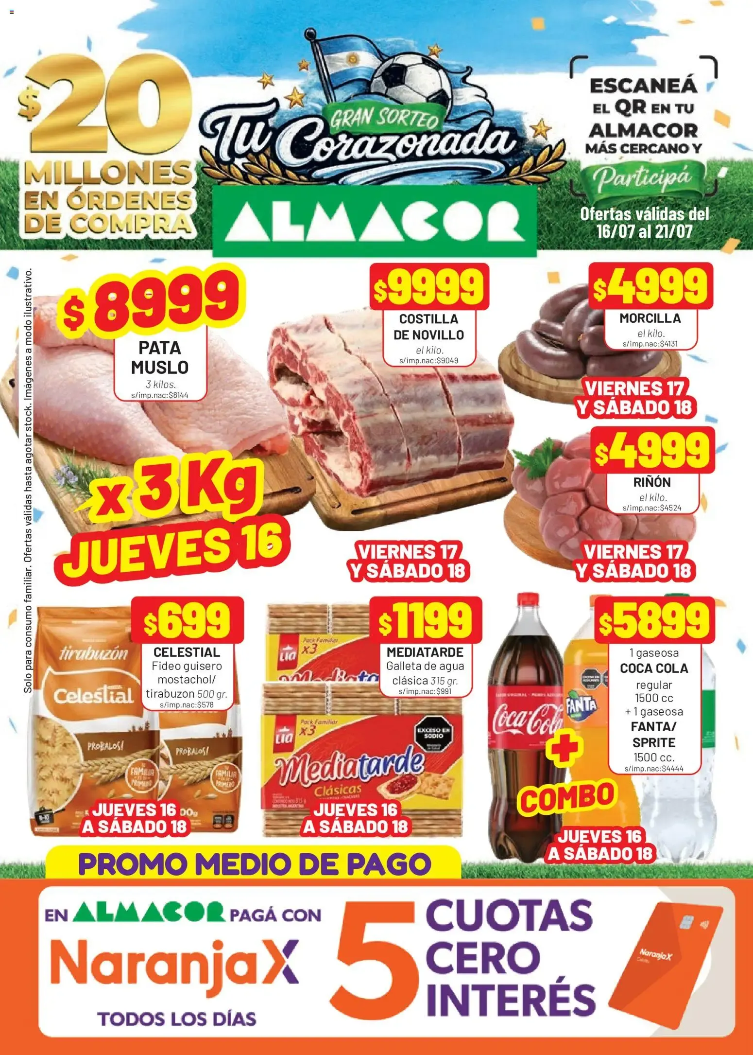 Ofertas de Almacor catálogo 16 de julio al 21 de julio 2026 - Página 1 del catálogo