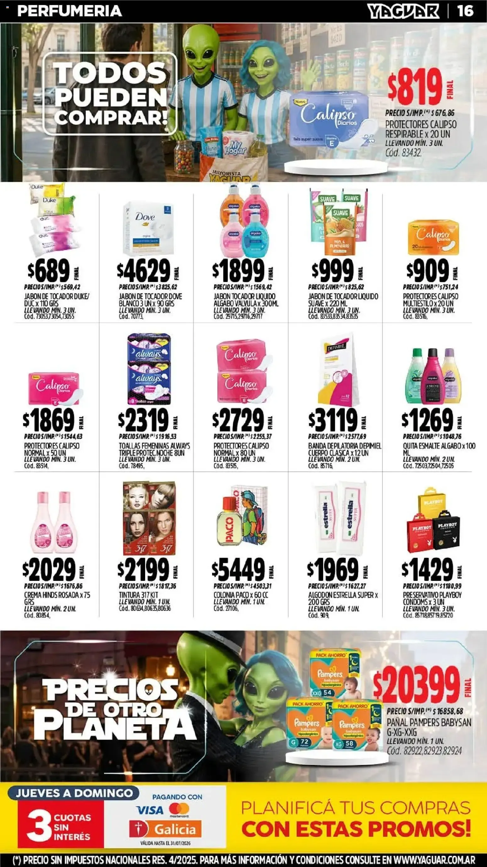 Ofertas de Yaguar - Oferta Semanal General Roca del 13/07/2026 - 18/07/2026 13 de julio al 18 de julio 2026 - Página 19 del catálogo