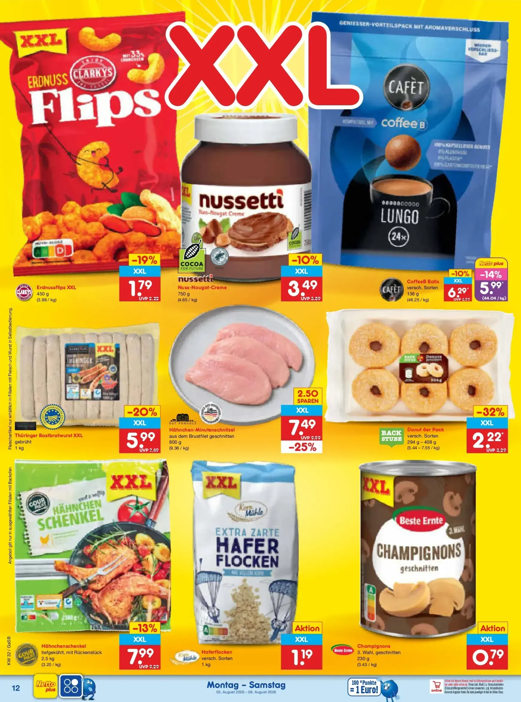 Netto Marken Discount Prospekt – von Montag 03.08.2026 bis Samstag 08.08.2026 von 3. August bis 8. August 2026 - Prospekt seite 26