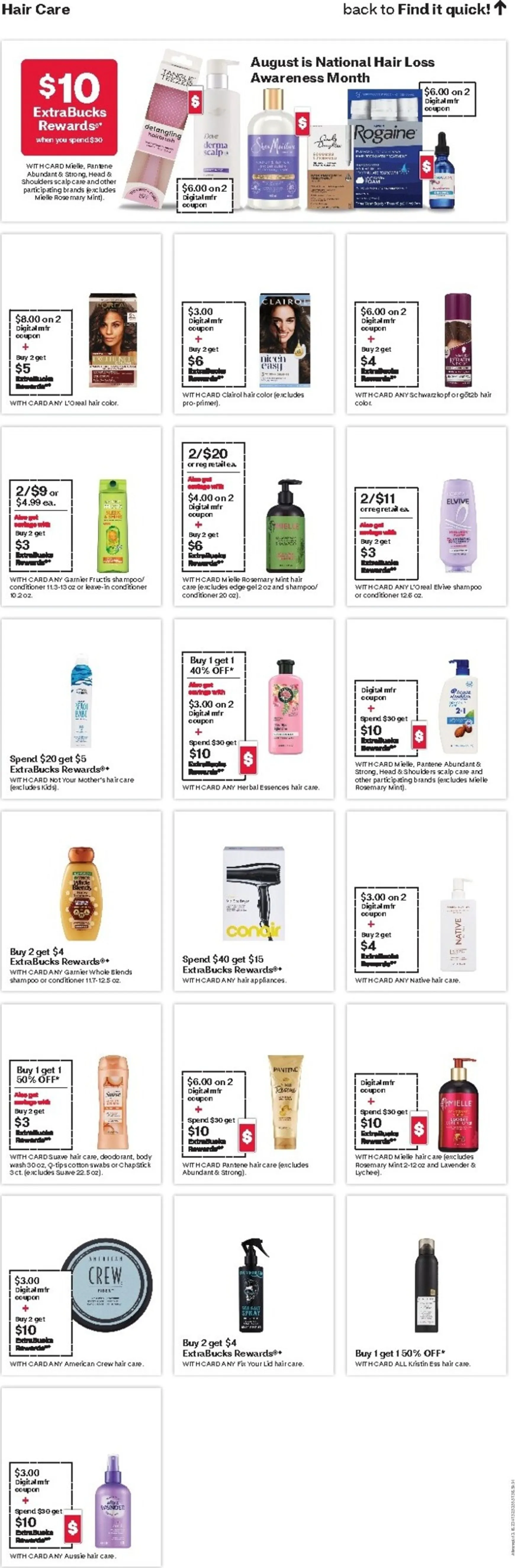 Weekly ad Current CVS Pharmacy leaflet valid from Sunday 08/02/2026 to Saturday 08/08/2026 from August 2 to August 8 2026 - Page 13