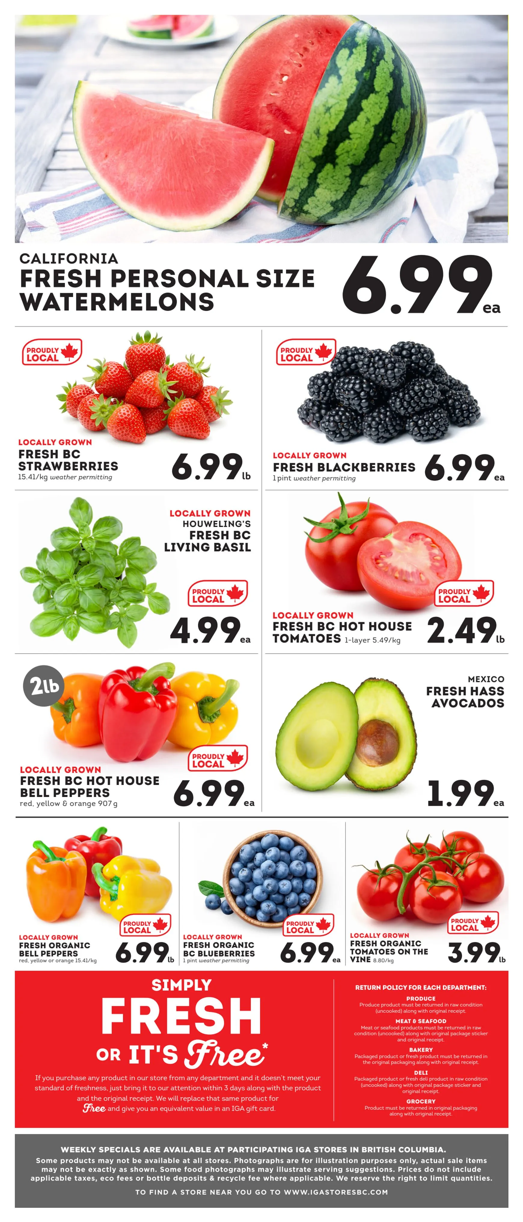 Weekly promotion IGA Weekly Specials spanning from July 17 to July 23 2026 - Page 6 for Catalogue 365