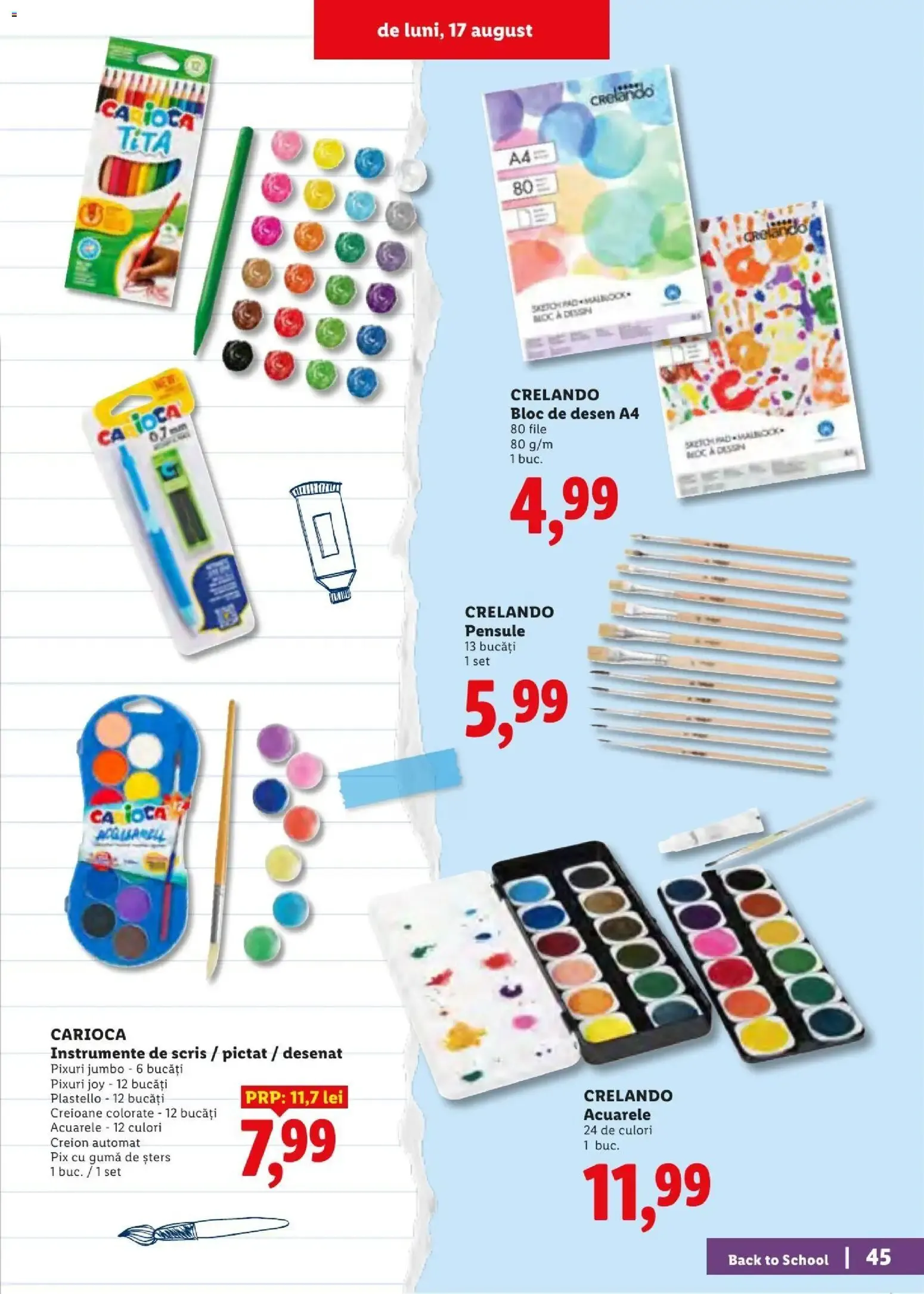 Catalog Catalog LIDL 10.08.2026 - Oferta și Revista online de la 10 august până la 30 august 2026 - Revista Pagina 45