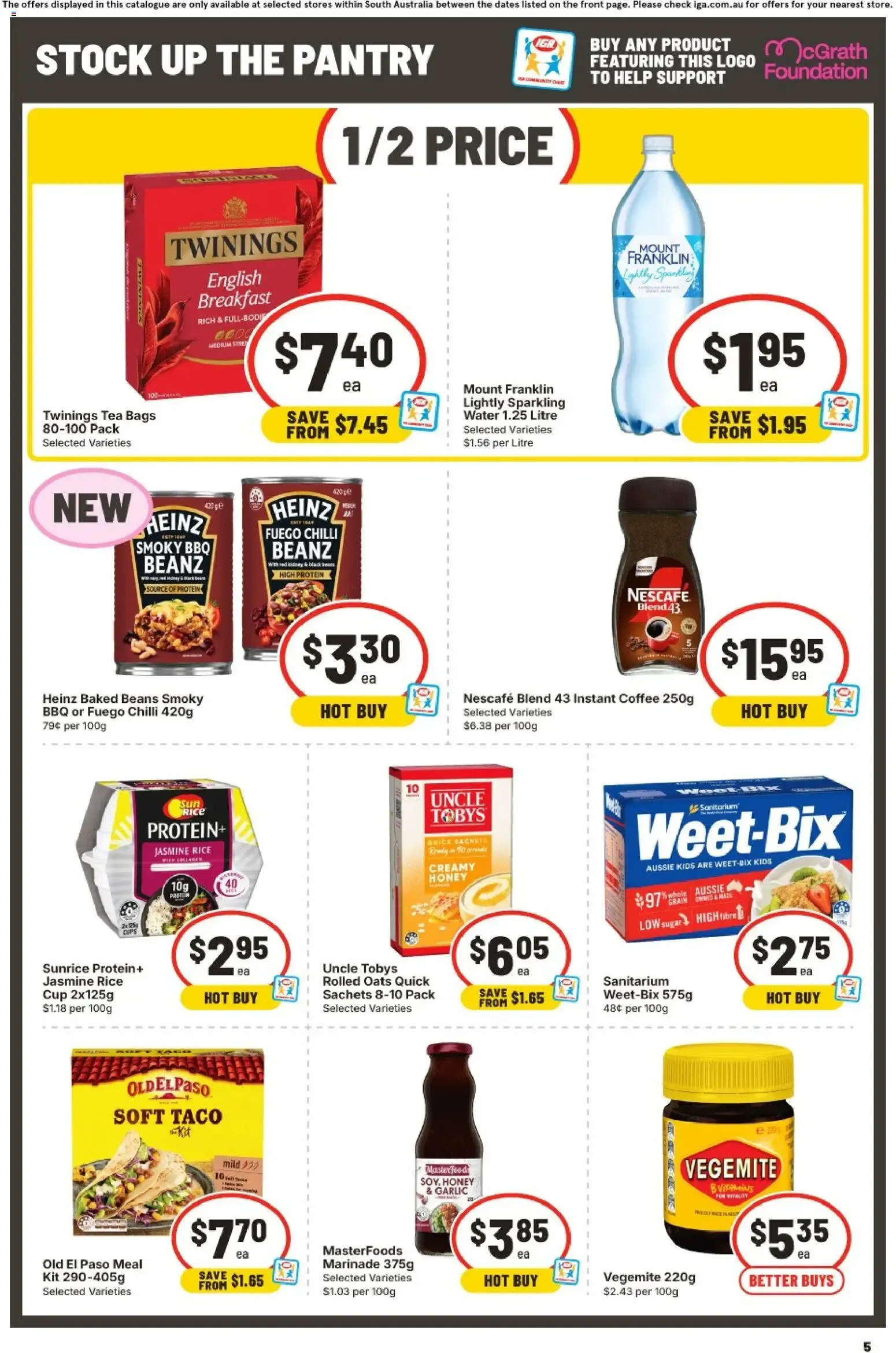 IGA catalogue valid from 23/09/2026 > Online Australia - Catalogue valid from 23 September to 29 September 2026 - page 5