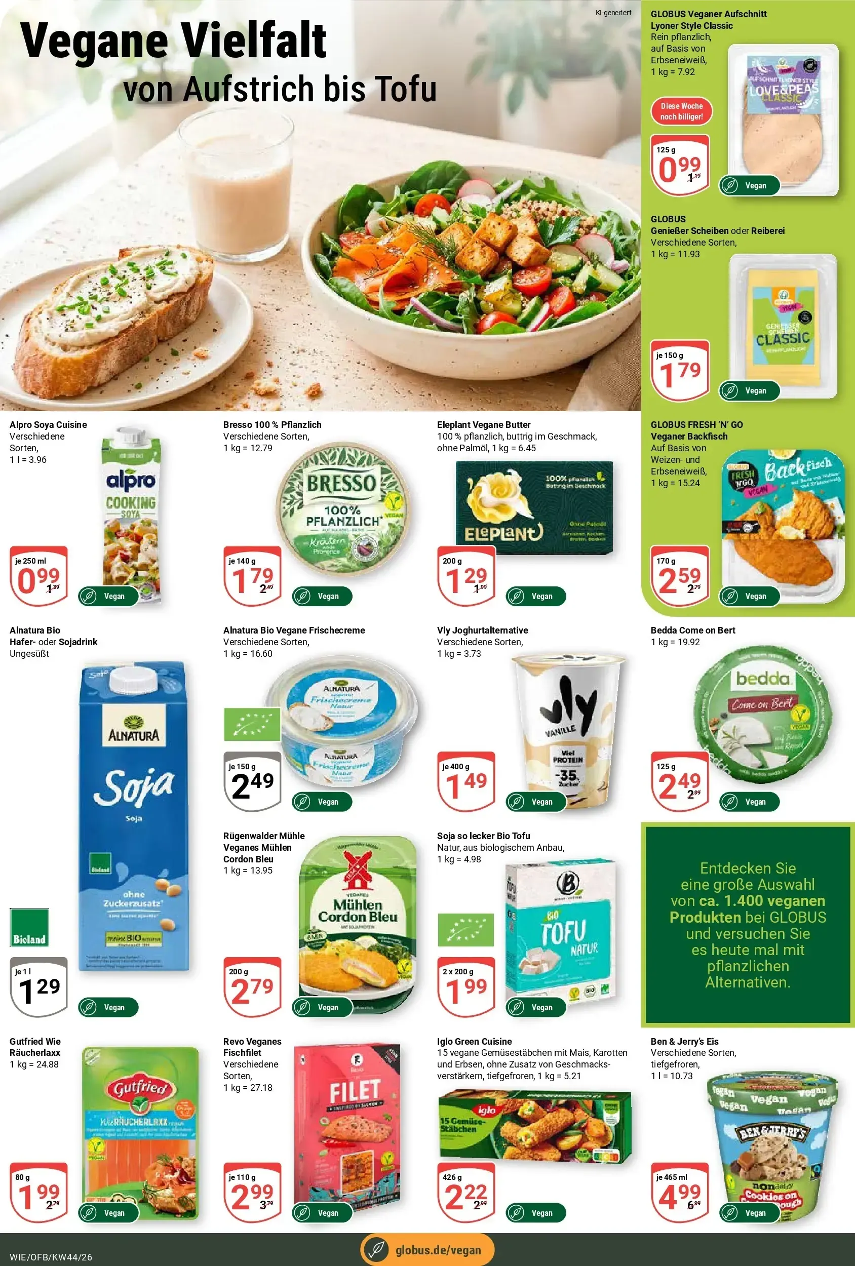 Globus - Wiesental Prospekt – von Montag 26.10.2026 bis Samstag 31.10.2026 von 26. Oktober bis 31. Oktober 2026 - Prospekt seite 13