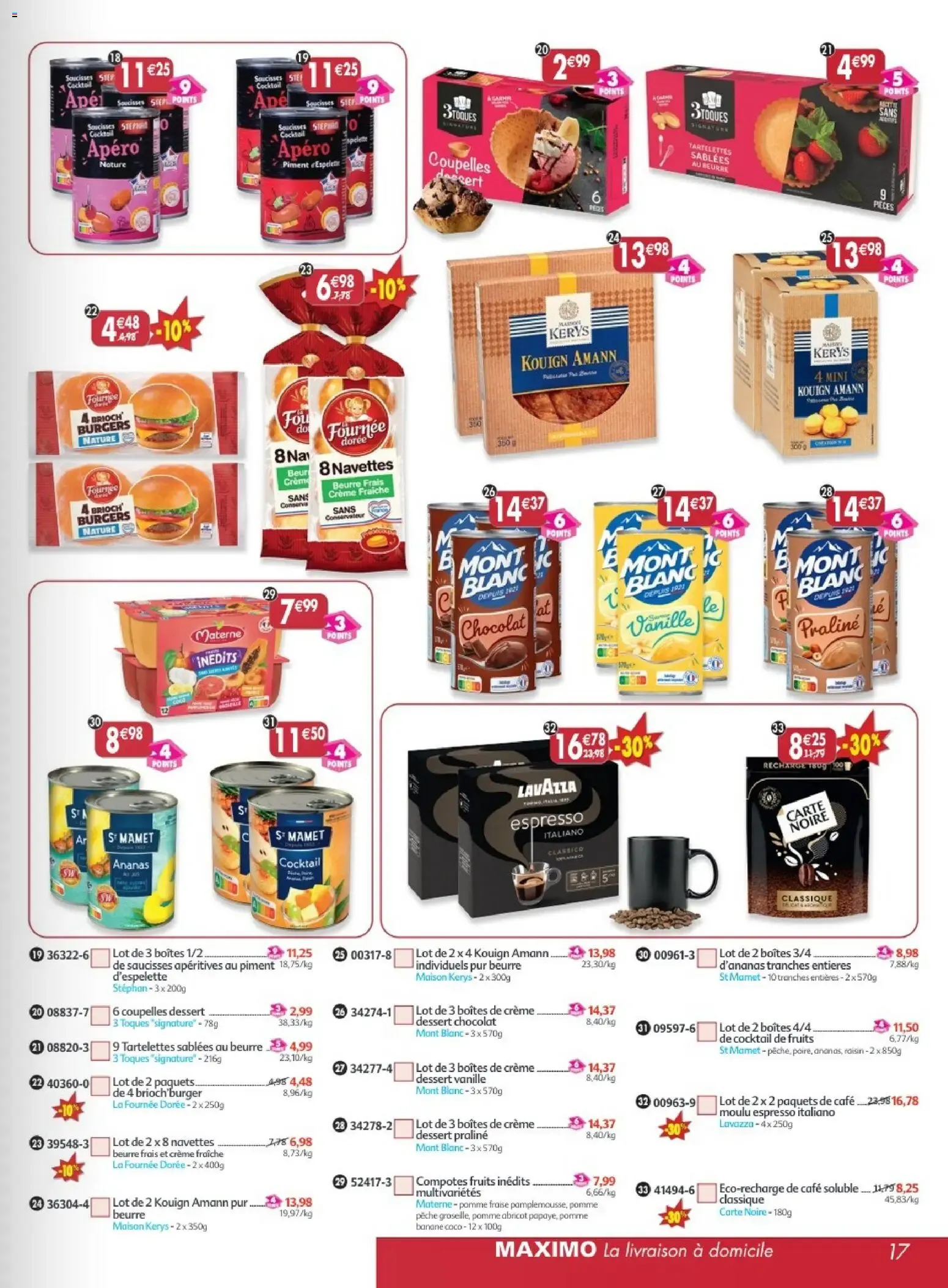 Maximo L'épicerie à domicile - Catalogue Juin 2026 du 22 mai au 18 juin 2026 - Catalogue page 17