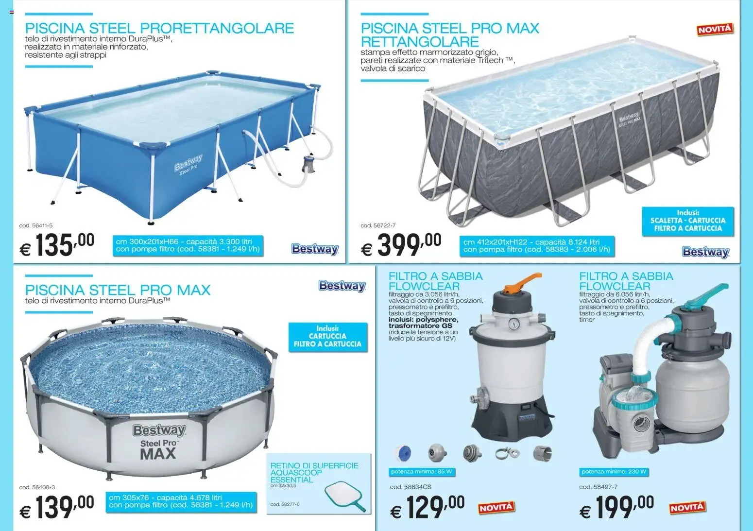 Nuovo Brico OK volantino Piscine dal 05/03/2026 > offerte anteprima 🛍️ da 5 marzo a 31 agosto di 2026 - Pagina del volantino 3