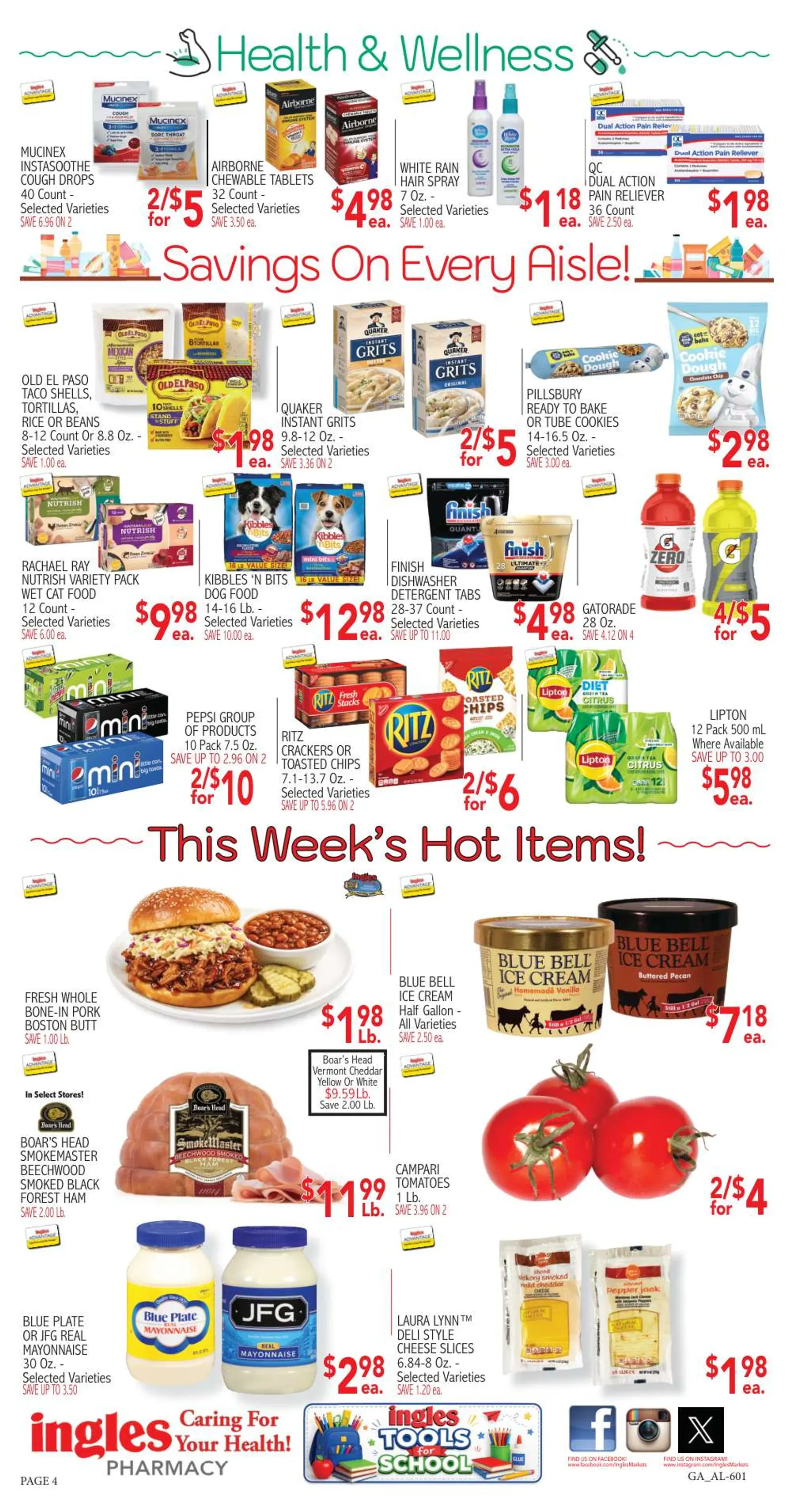 Weekly ad Current Ingles Markets leaflet valid from Wednesday 09/30/2026 to Tuesday 10/06/2026 from September 30 to October 6 2026 - Page 4