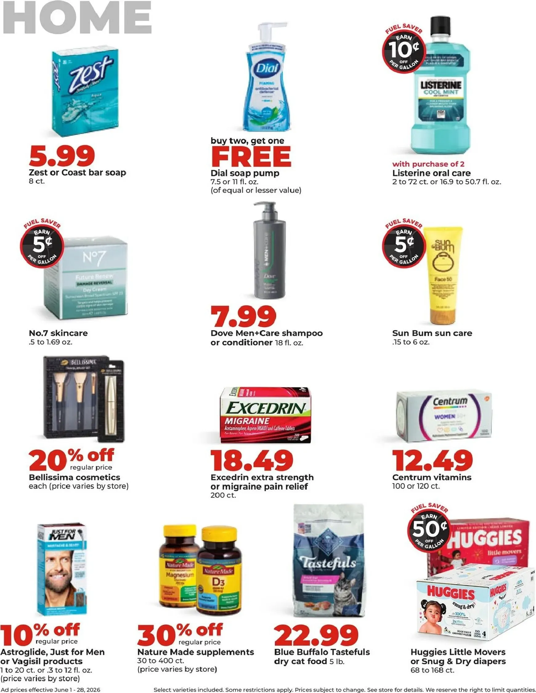 Weekly ad Current Hy Vee - Deals Good All Month Long leaflet valid from Monday 06/01/2026 to Sunday 06/28/2026 from June 1 to June 28 2026 - Page 20