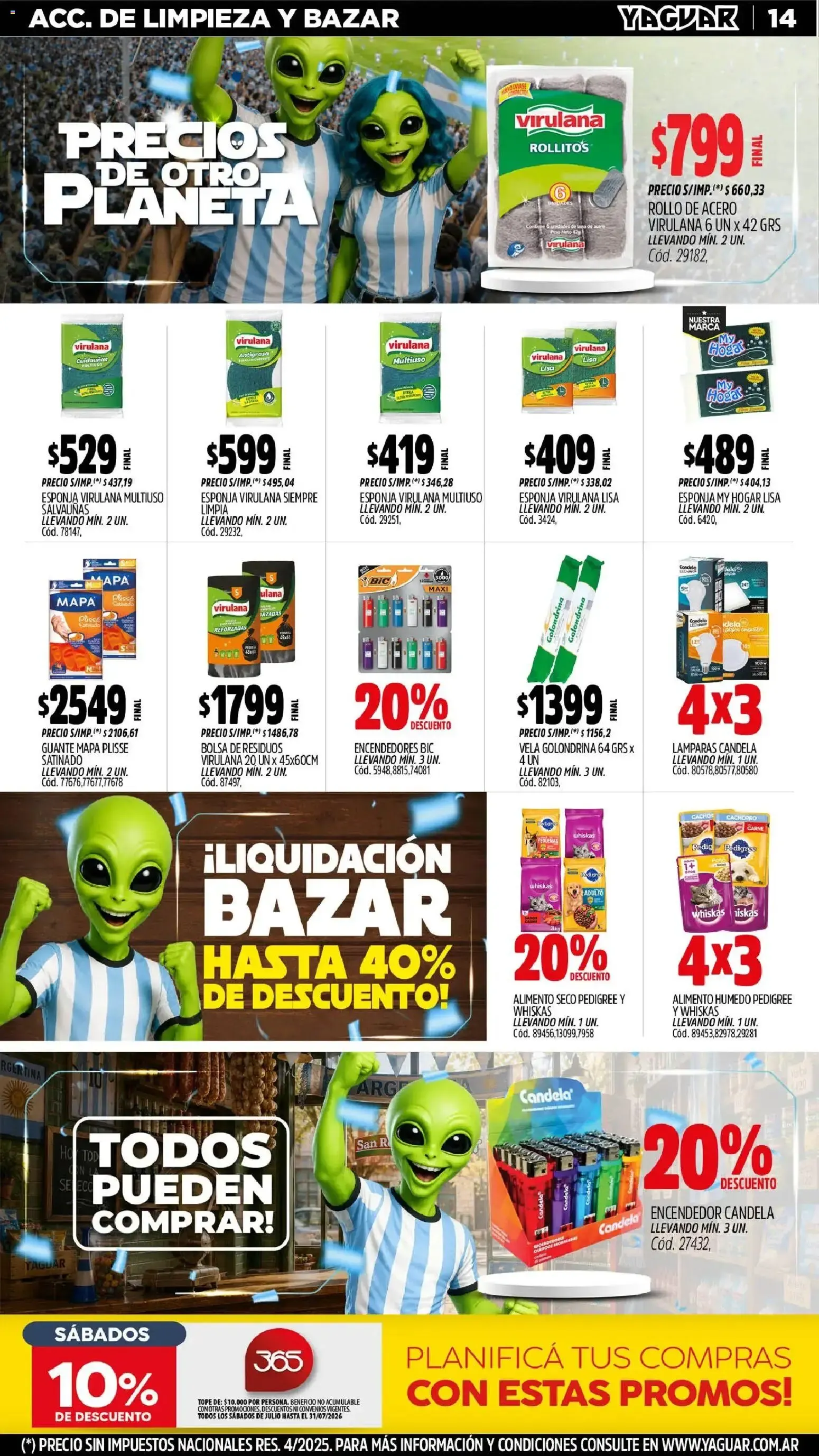 Ofertas de Yaguar - Oferta Semanal Parque Chacabuco del 29/06/2026 - 05/07/2026 29 de junio al 5 de julio 2026 - Página 15 del catálogo