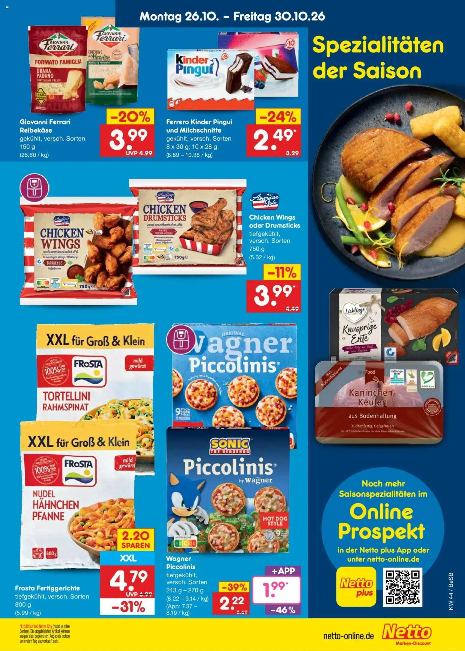 Netto Marken-Discount Prospekt (ab 26.10.2026) » Angebote von 26. Oktober bis 30. Oktober 2026 - Prospekt seite 21