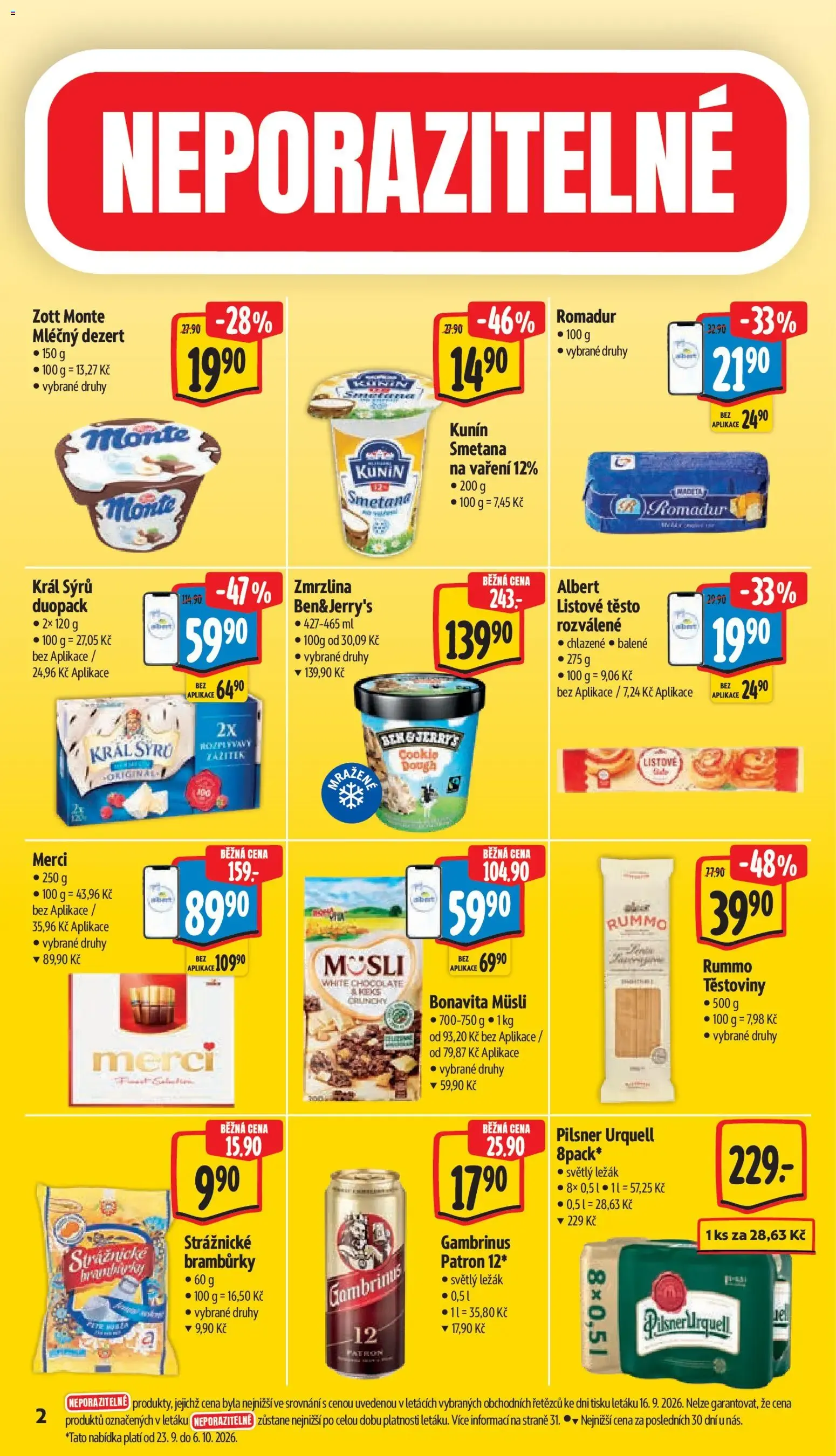 Albert leták - Hypermarket od 23.09.2026 - Akční leták - 23. září 6. října 2026 - Page 6