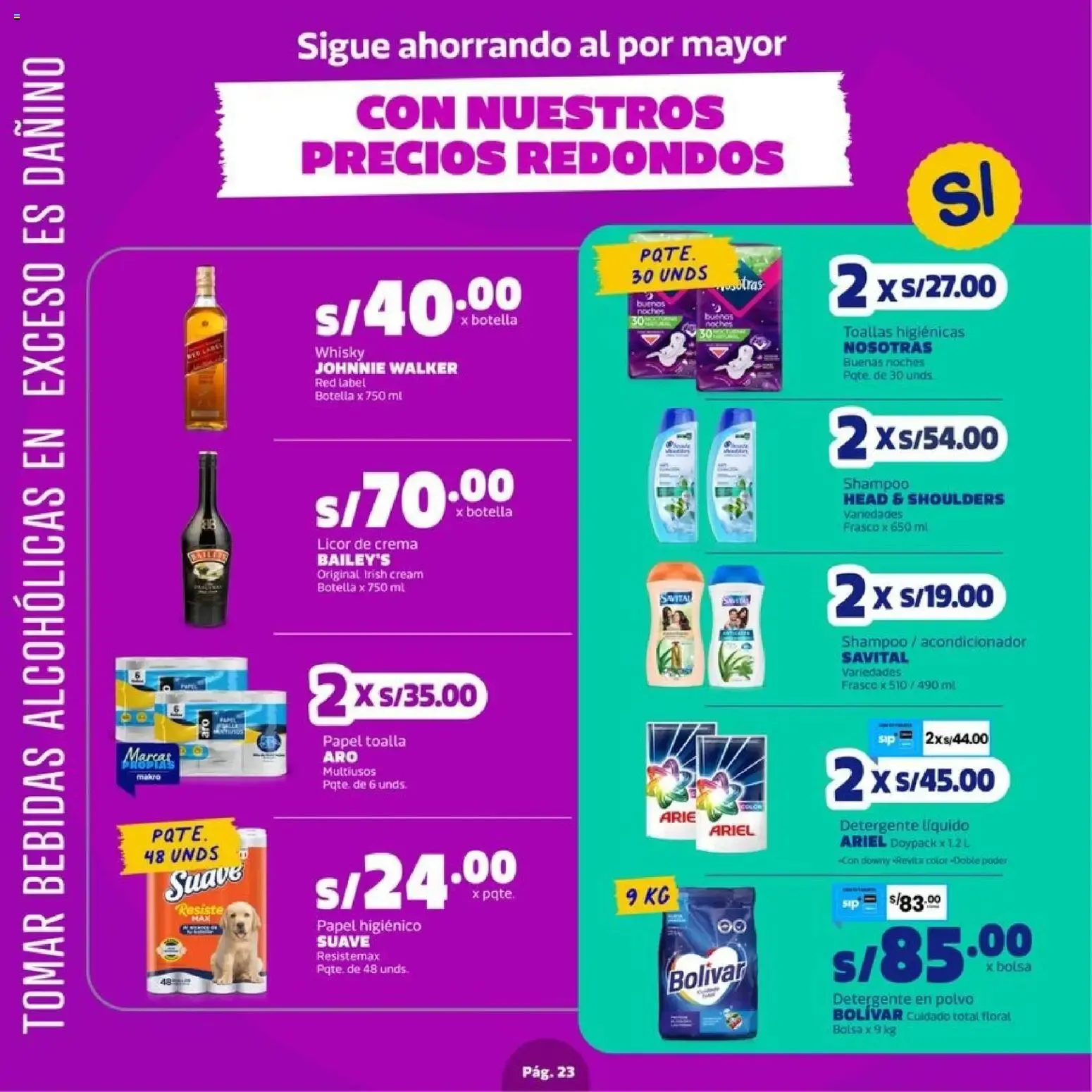 Catalogo de Makro: Vuelven los Precios Redondos 27 de agosto al 9 de setiembre 2026 - Pag 23